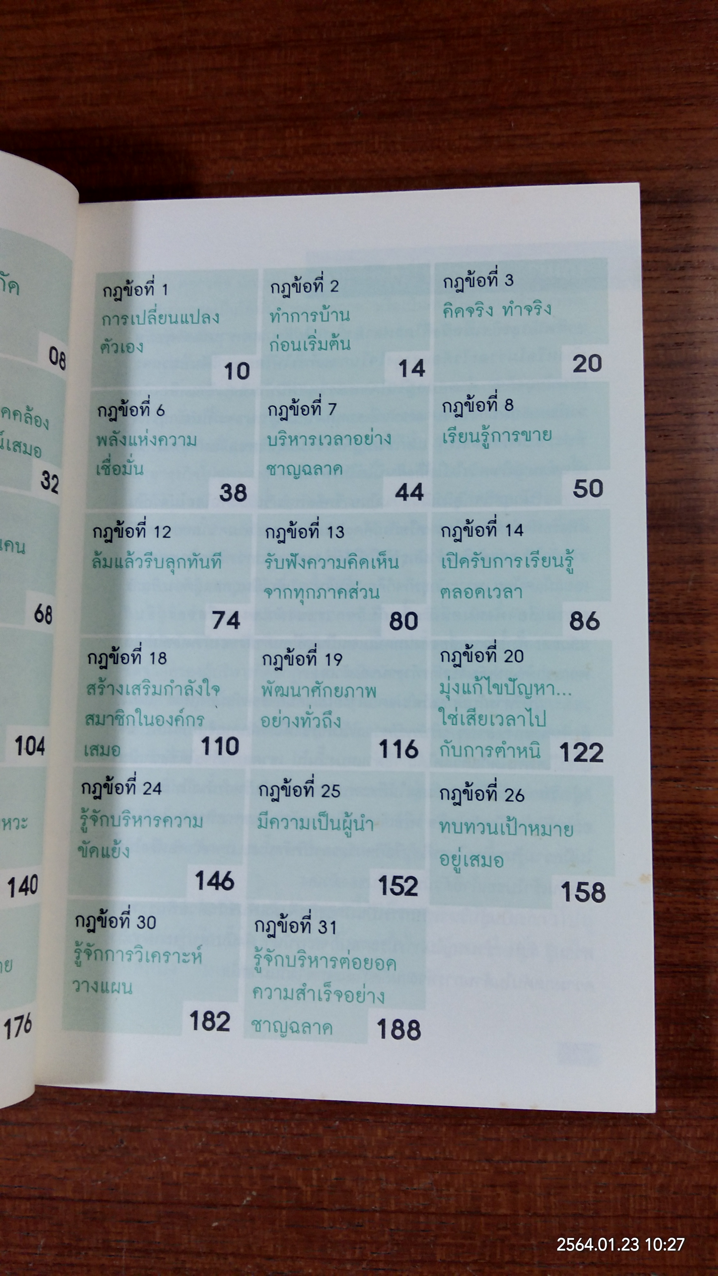 31 เคล็ดลับ เถ้าแก่มือหนึ่ง เจ้าสัวมือโปร / เศรณี ธีระวุฒิชัย