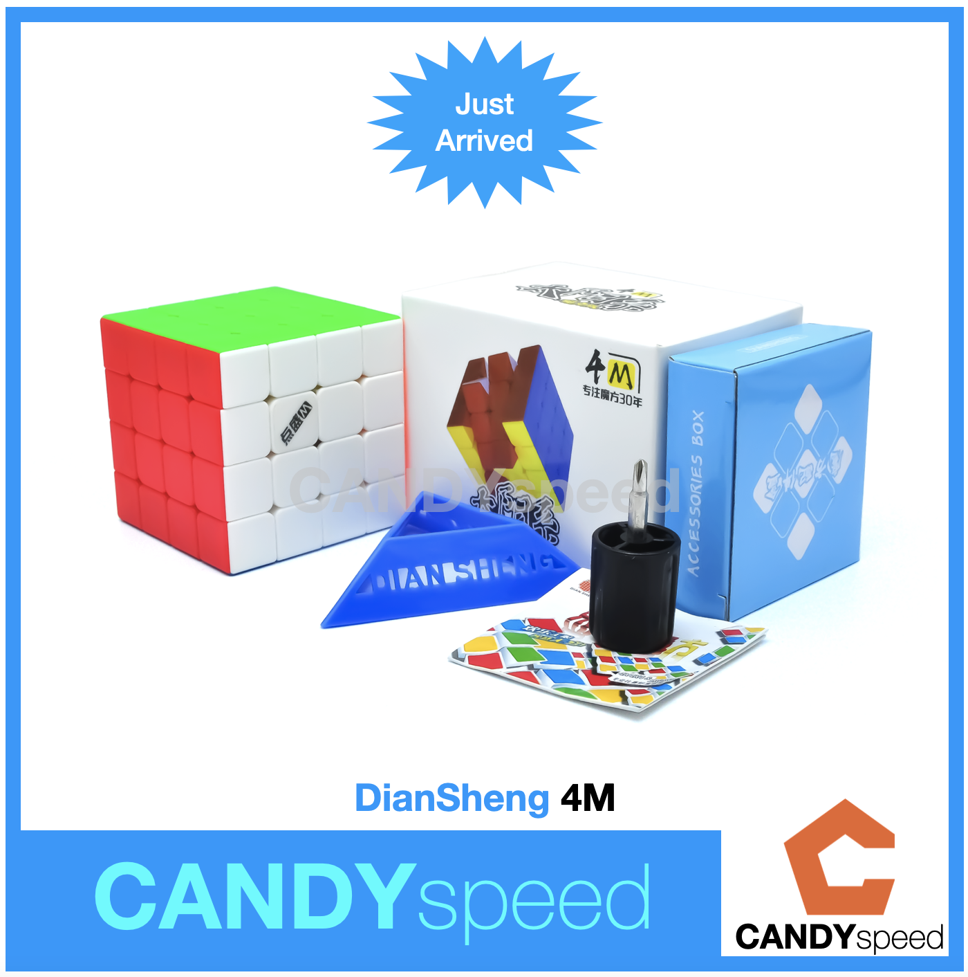 Rubik Cube รูบิค มีแม่เหล็ก DianSheng M | by CANDYspeed