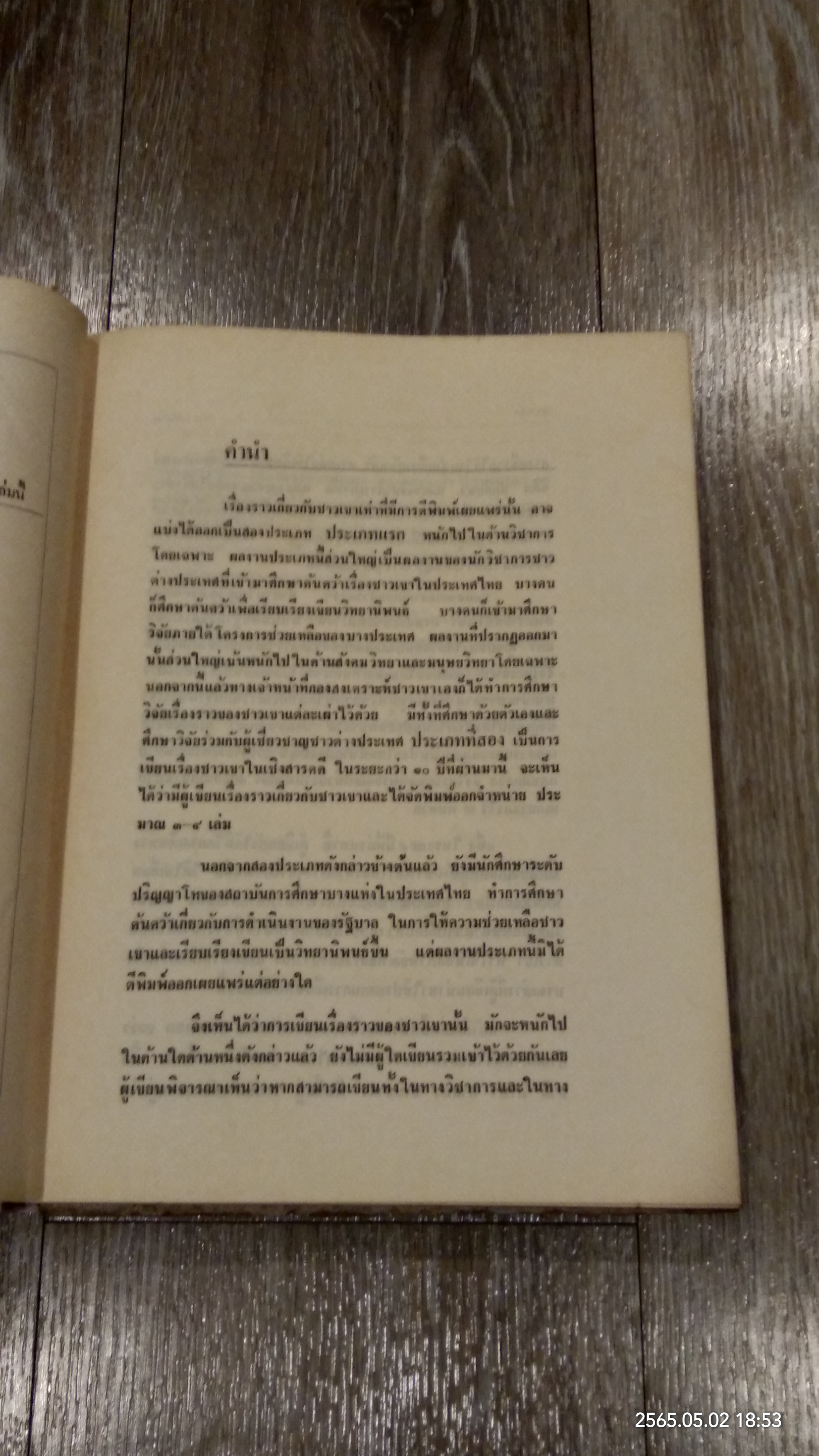 ชาวเขา (ชำรุดมีซ่อมแซม) / ขจัดภัย บุรุษพัฒน์