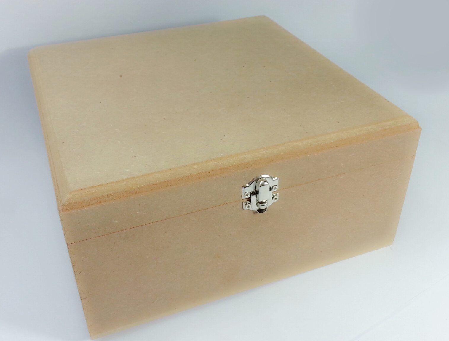 กล่องใส่ของ ไม้mdf สี่เหลี่ยมจัตุรัส ขนาด25x25x12 cm
