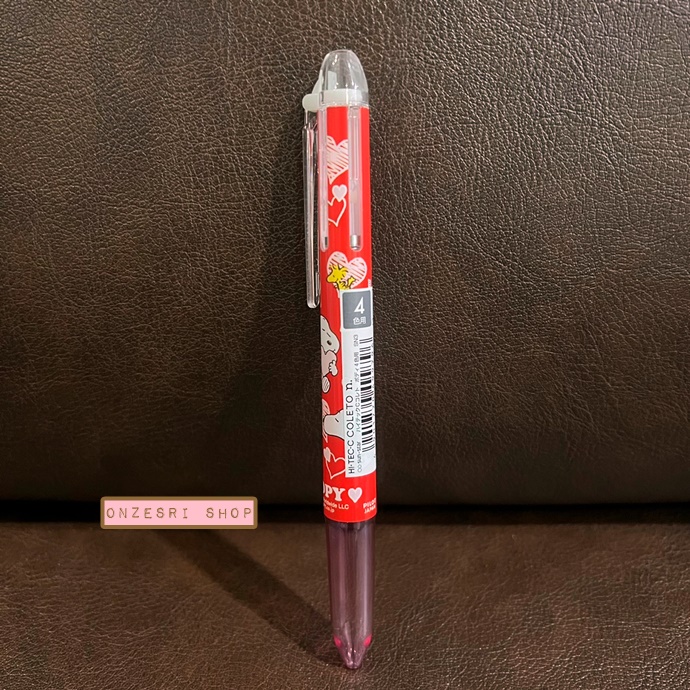 ปลอกปากกา Pilot Hi-Tec-C Coleto ใส่หมึกได้ 4 ไส้ แบบ Snoopy (Limited จากญี่ปุ่น) มี 4 แบบให้เลือก
