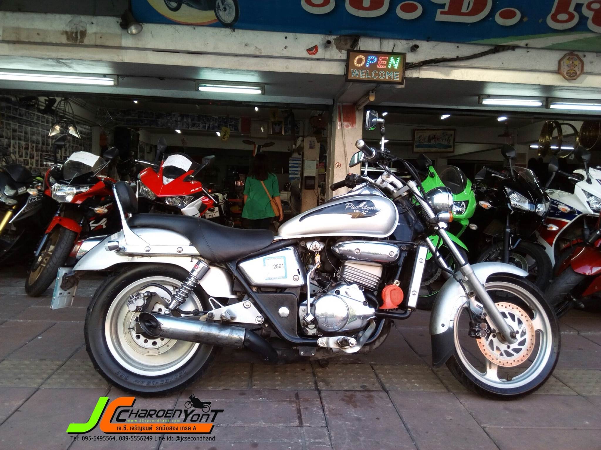 "รถช๊อปเปอร์รุ่นเก๋า ราคาเบามาอีกแล้ว" HONDA PHANTOM 150cc. จดทะเบียนปี 42 สภาพโดยรวมเดิมมากๆ เครื่องเดิมเงียบเหลือเชื่อ
