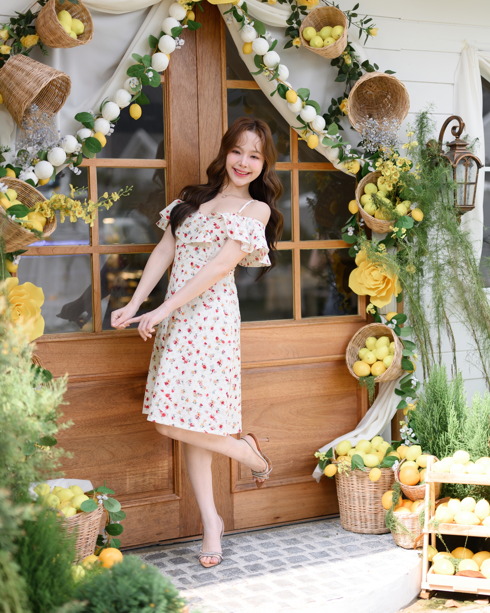 Hanano Yume Off-shoulder Dress