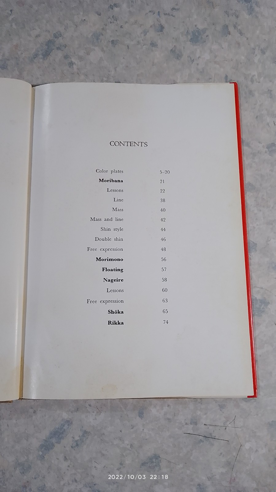 A GUIDE TO JAPANESE FLOWER ARRANGEMENT / NORMAN SPARNON