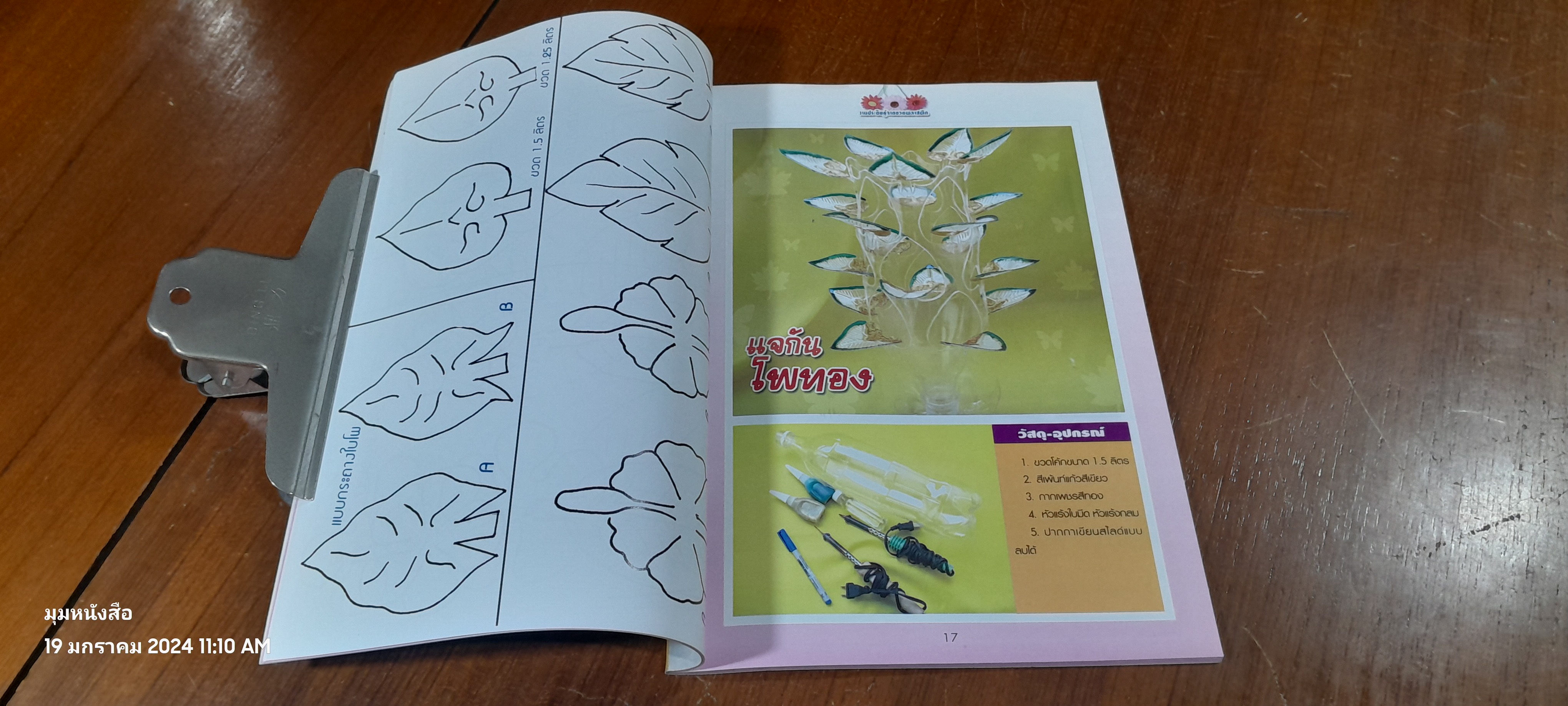 งานประดิษฐ์จากขวดพลาสติก / วิมลมาศ สมัครไร่