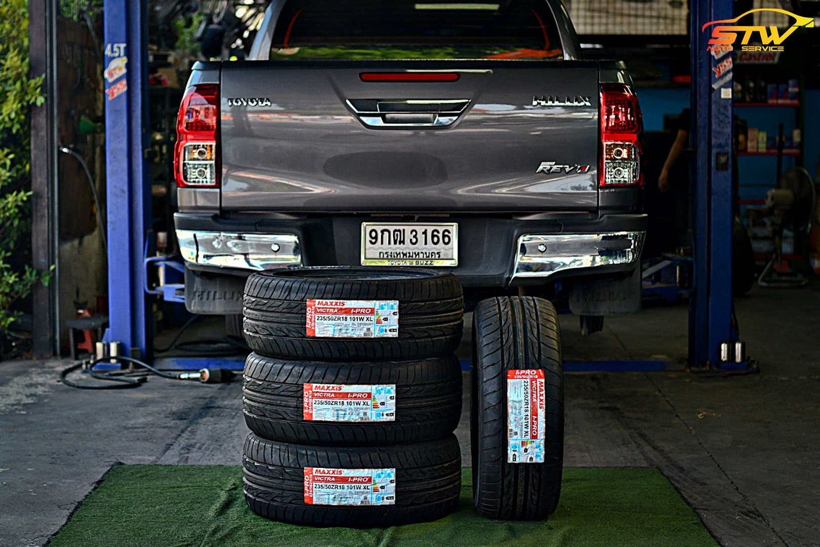 ยาง MAXXIS I-PRO 235/50R18 101W ติดตั้งใส่ TOYOTA REVO