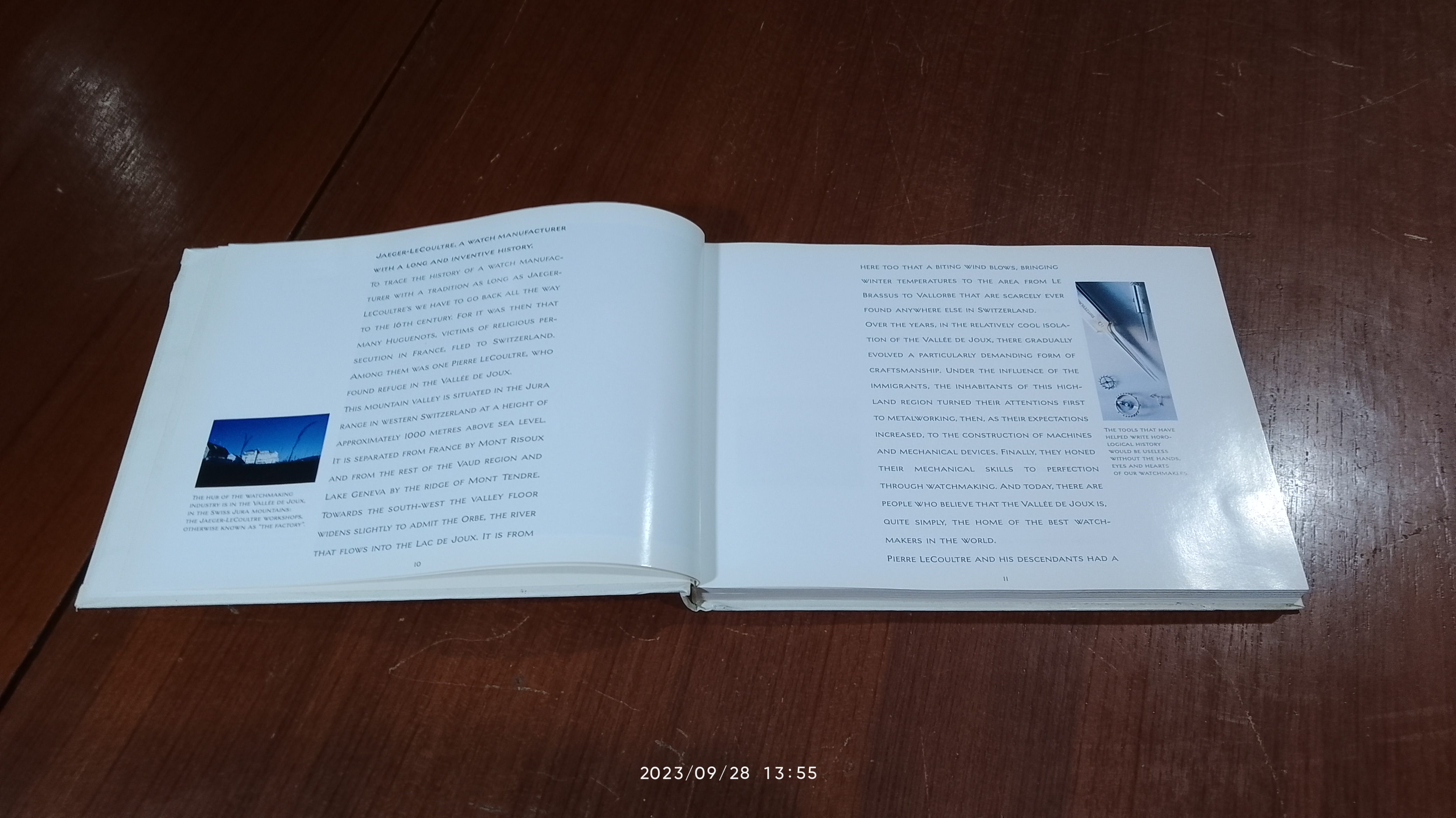 TIMEPIECES FROM THE "MANUFACTURE" : EDITION 1993/94