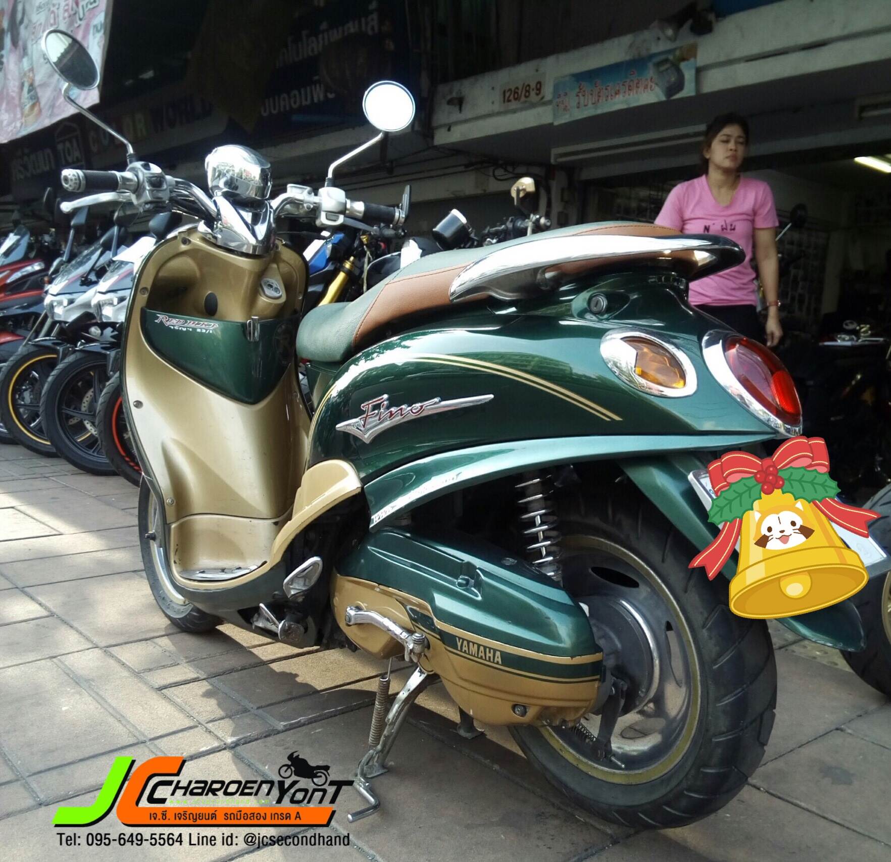 "รถบ้านมือเดียว" แต่งภายนอกสไตล์คลาสสิค มาแล้วจร้า กับ YAMAHA FINO Classic
