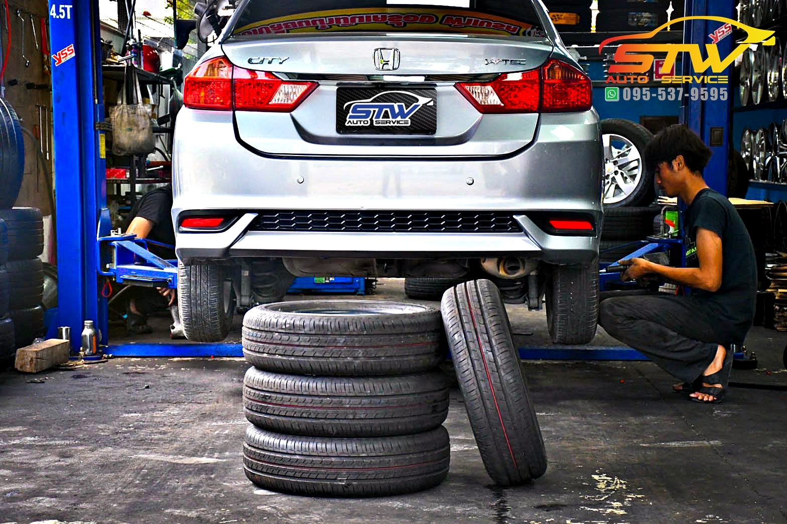 ยางป้ายแดง Bridgestone Ecopia EP150 175/65R15 (ปี19)