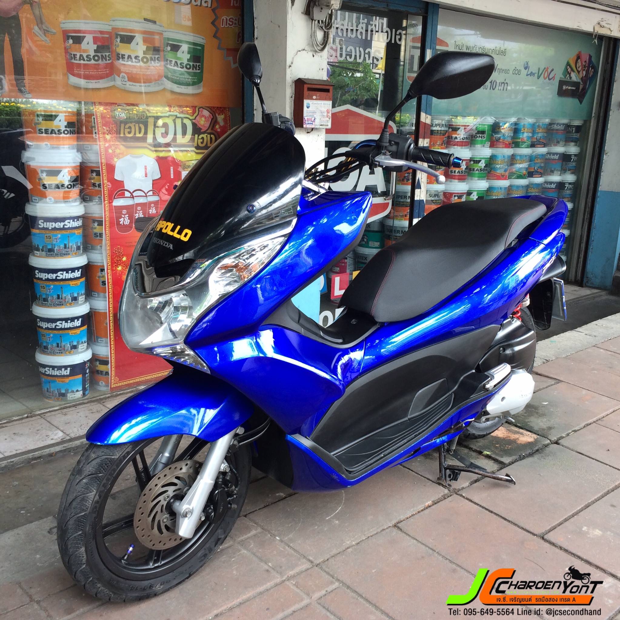 เอาใจวัยรุ่น... รถบ้านแท้สีแจ่มๆ HONDA PCX125 จดทะเบียนปลายปี53 รถแววดี เครื่องเดิมเงียบไร้ควัน ไล่ชุดข้างวิ่งดี ชุดสีสภาพดีตรงเล่มตำหนิตามการใช้งาน