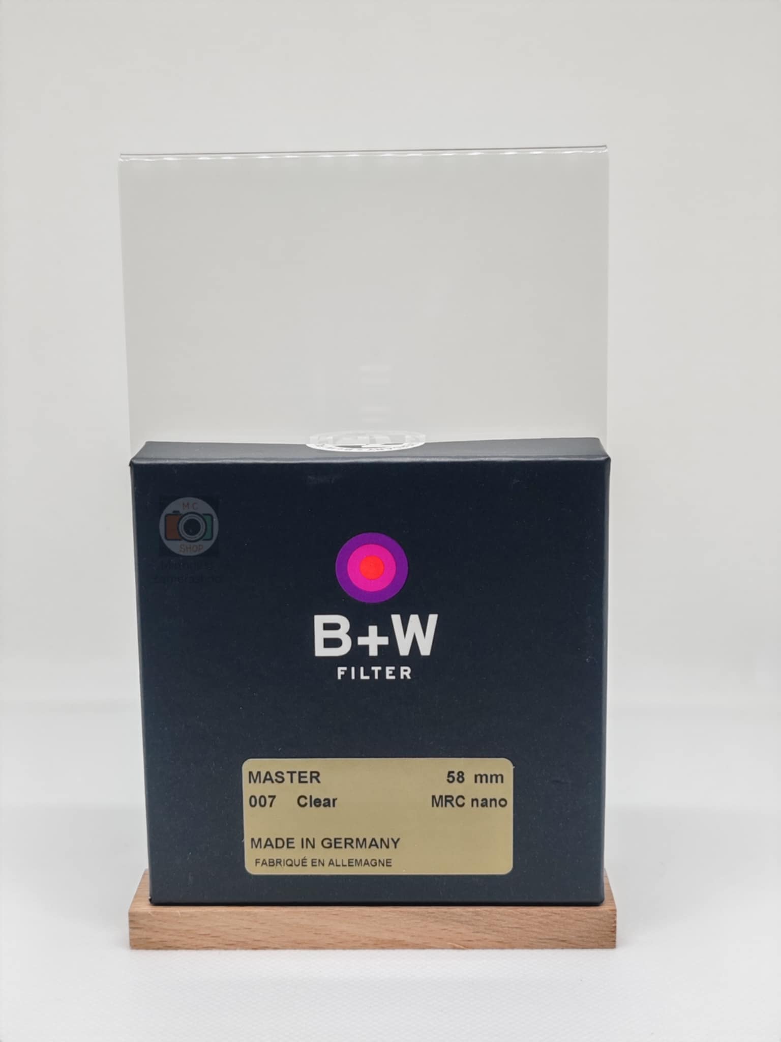 FILTER B+W MASTER MRC NANO CLEAR 007. 58mm ของแท้ 100% ส่งฟรี