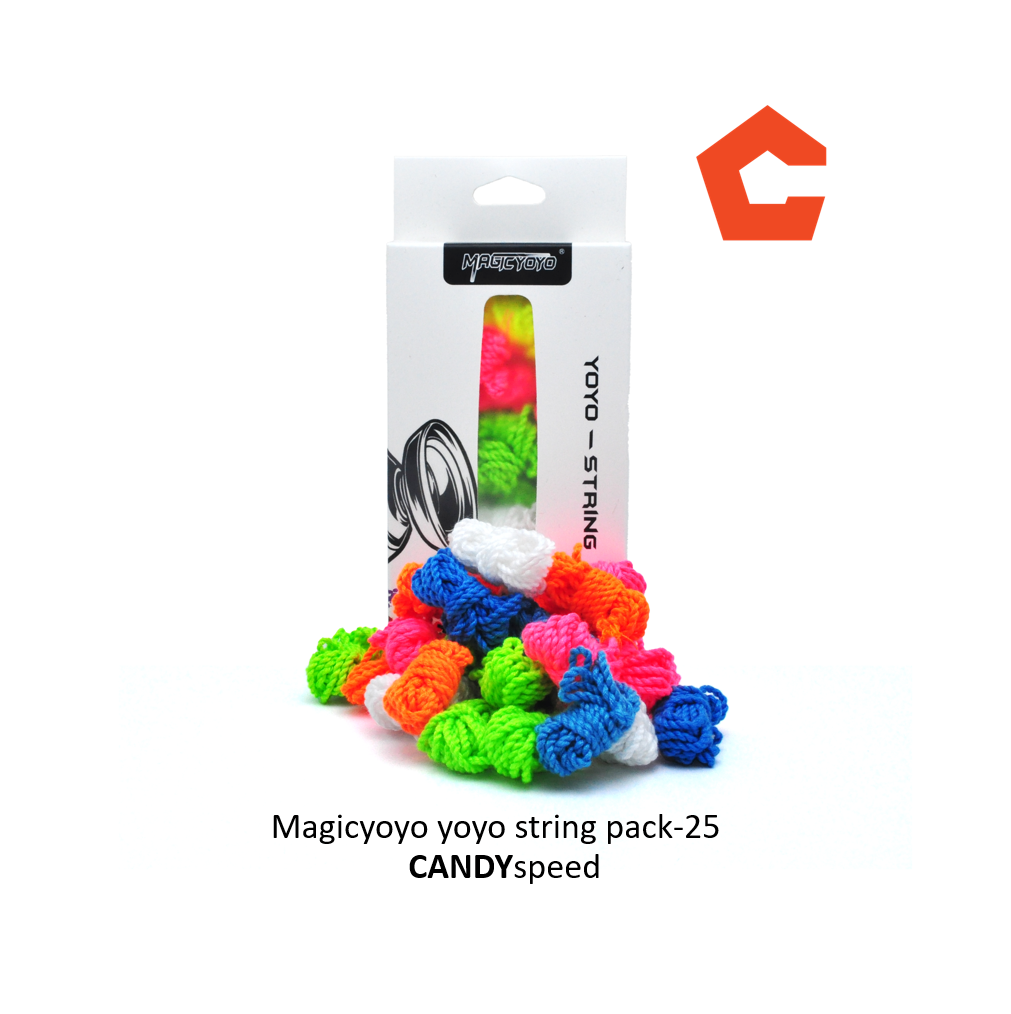 Magicyoyo Yoyo String Pack-25 เชือกโยโย่ | By CANDYspeed