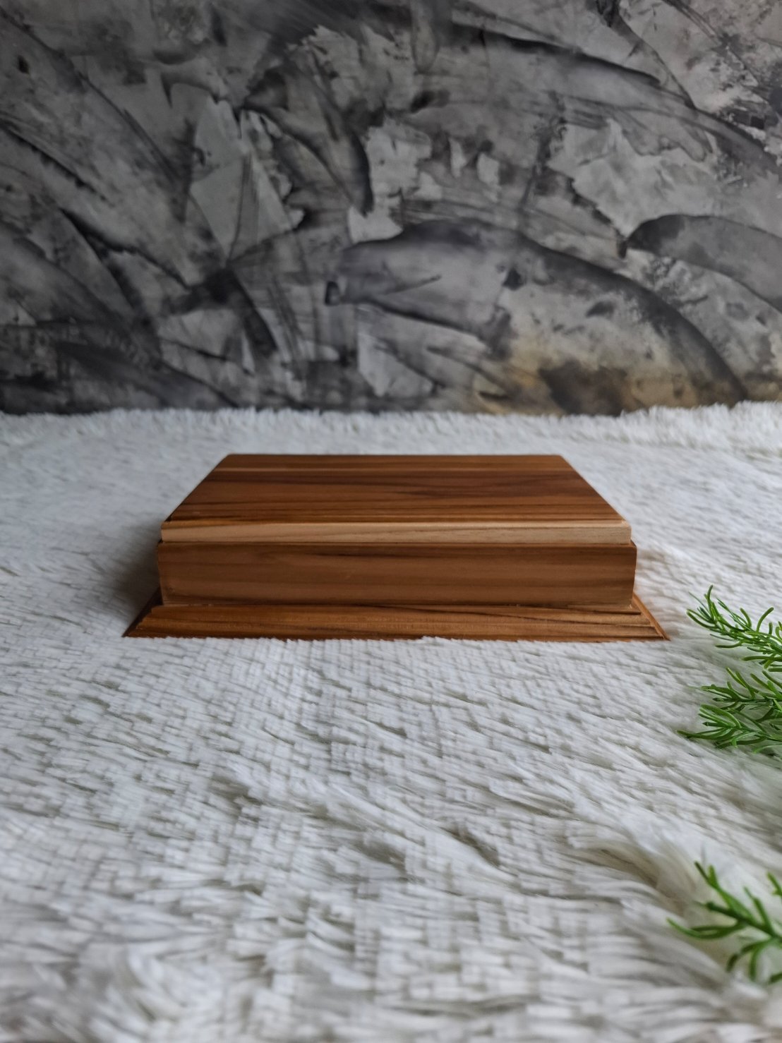 แท่นว่างไม้สัก (เล็ก)