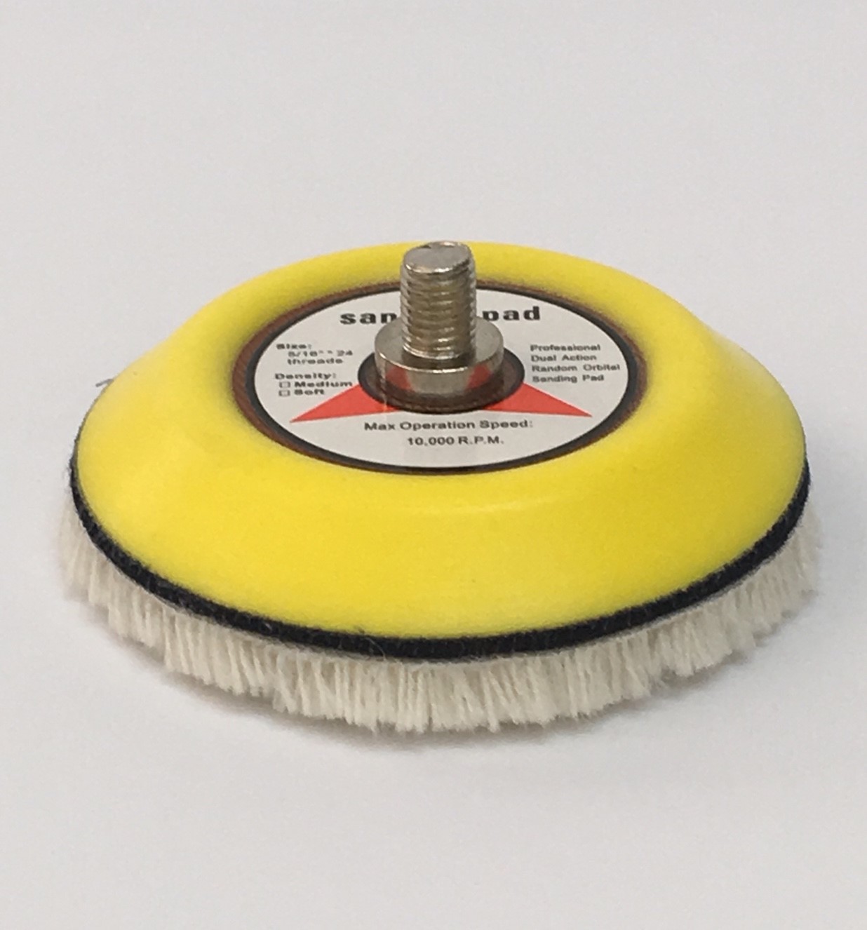 ลูกขัดขนแกะ 3" ขนสั้น สำหรับติดแป้นหนามเตย