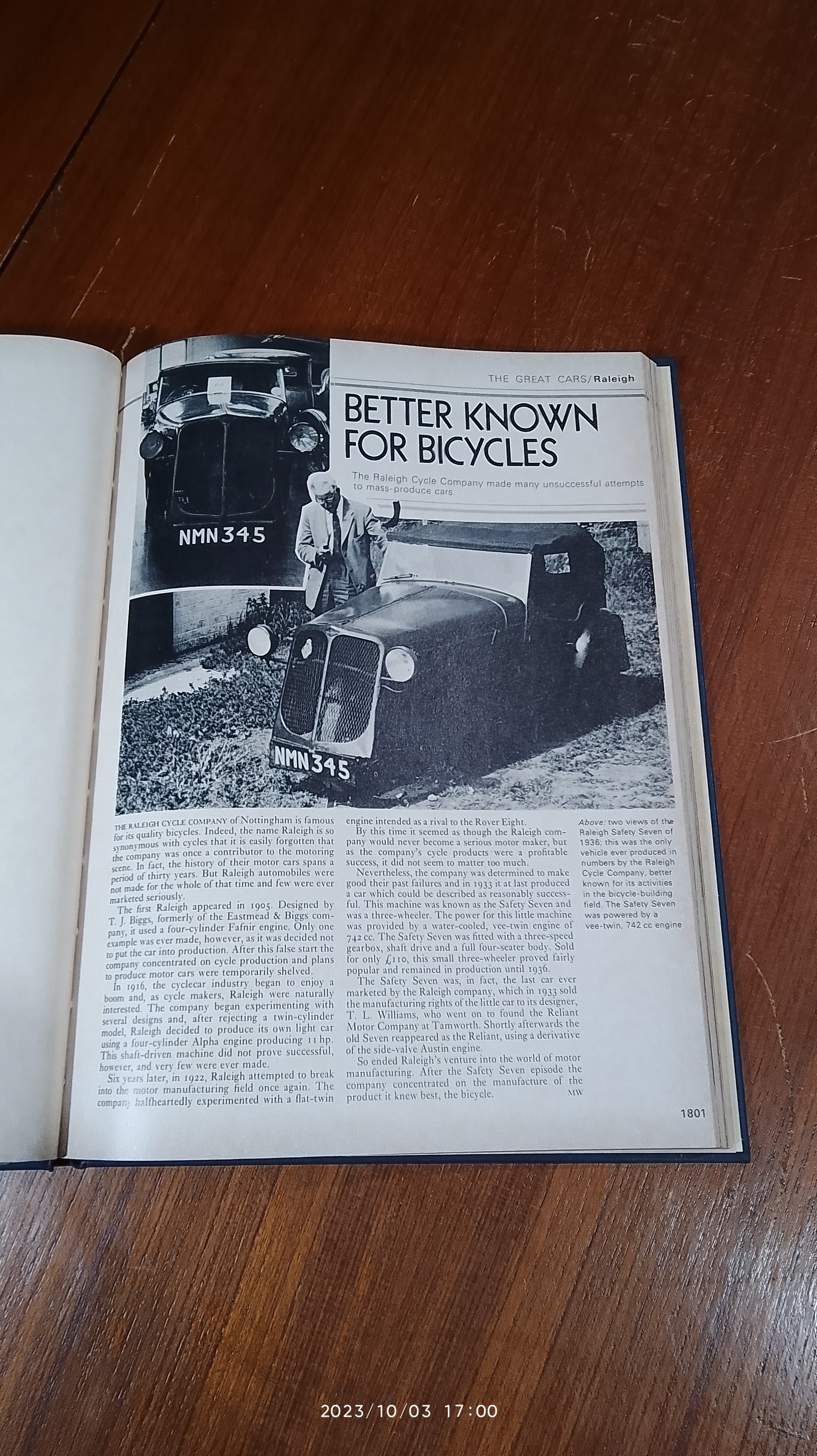 The World of Automobiles - An Illustrated Encyclopedia of the Motor Car : Volume 16