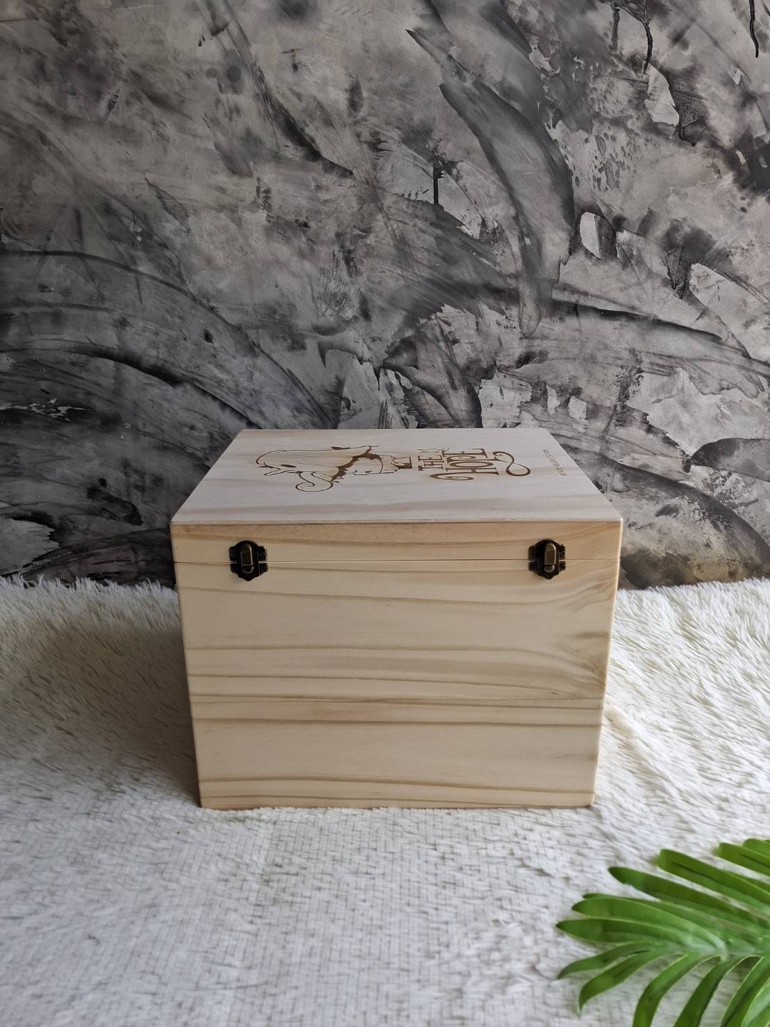 กล่องไม้ใส่งานโมเดล