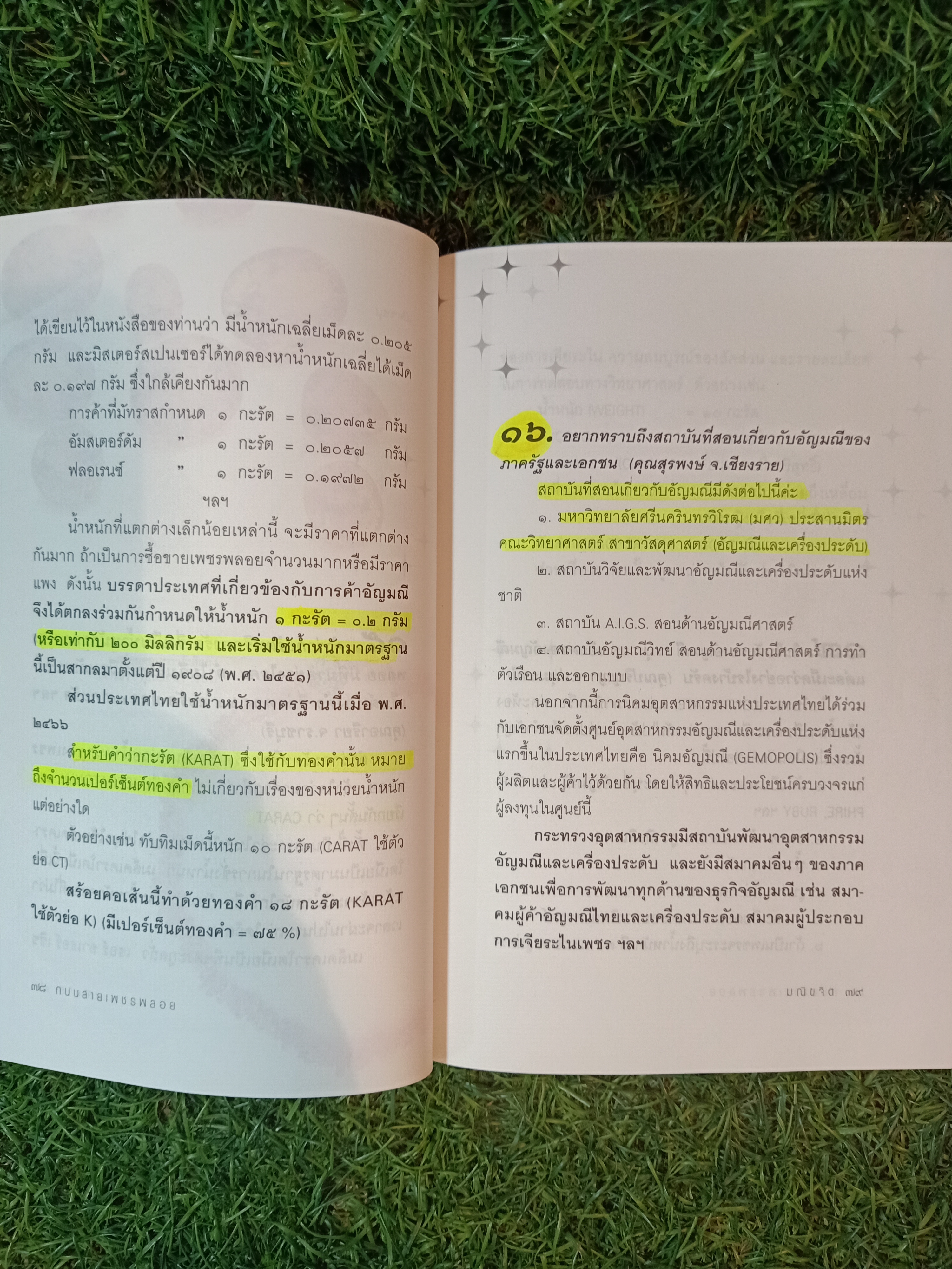 ถนนสาย เพชรพลอย (หนังสือมีรอยขีดเส้นใต้ตามรูปภาพที่ถ่ายครับ) / มณิขจิต