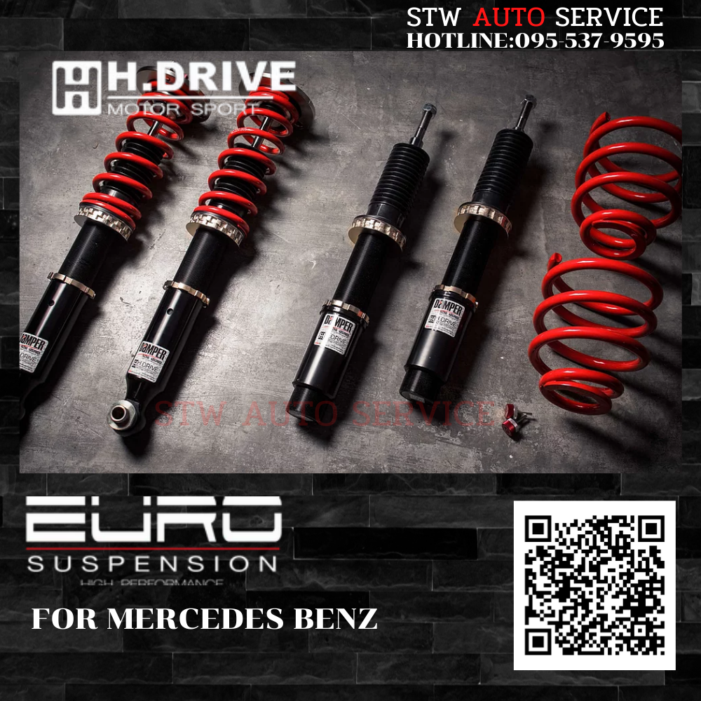 โช๊คสตรัทปรับเกลียว H-Drive EURO SPEC MERCEDES BENZ
