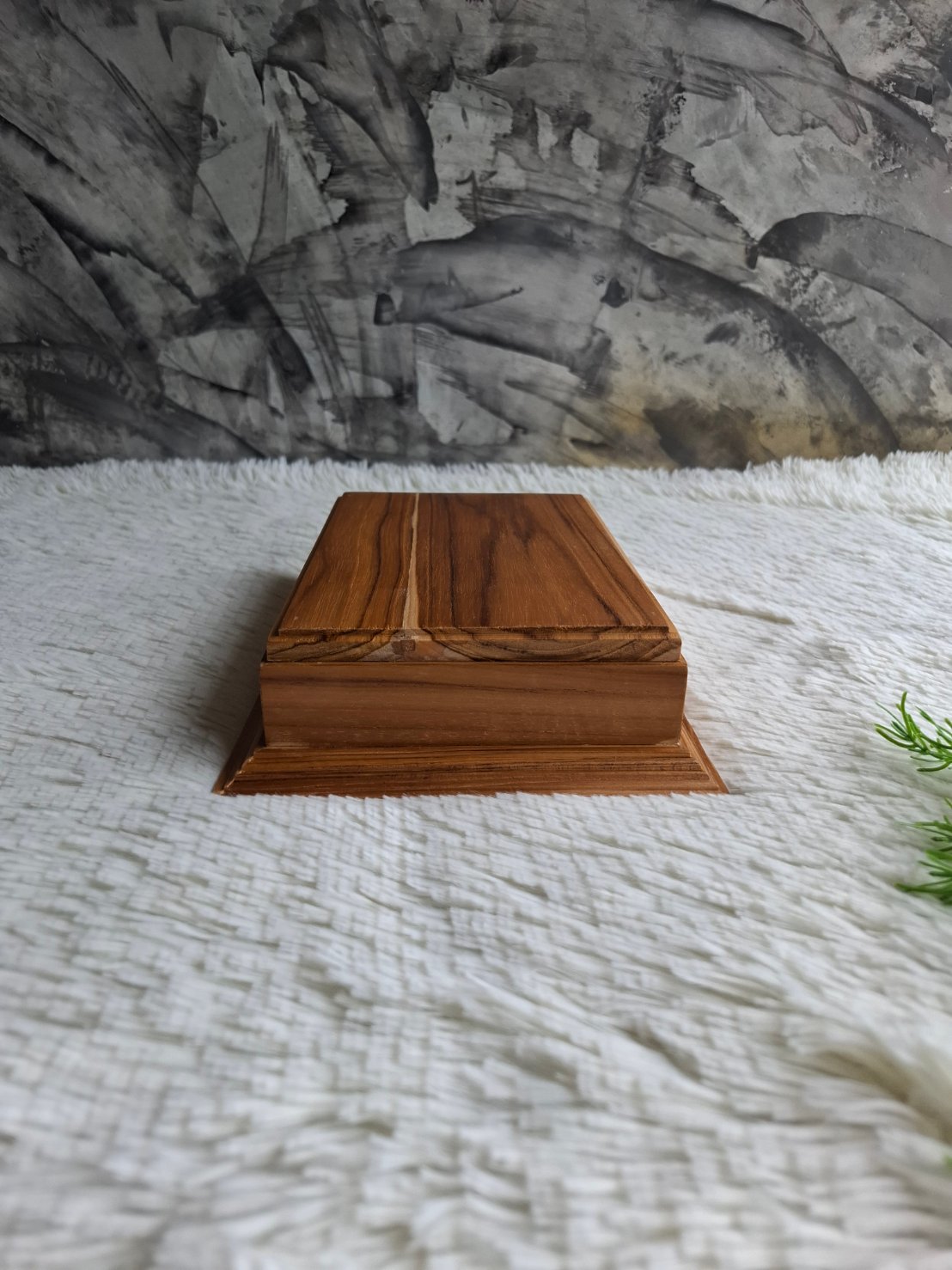 แท่นว่างไม้สัก (เล็ก)