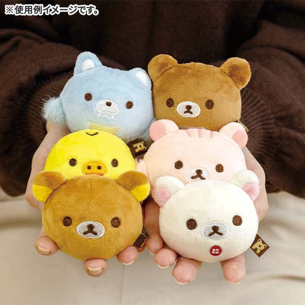 ตุ๊กตา Rilakkuma Muni Muni ขนาด 5 x 6 x 4.5 ซม. นุ่มแบบโมจิ ด้านในมีไมโครบีดส์ถ่วงได้ มี 6 แบบให้เลือก