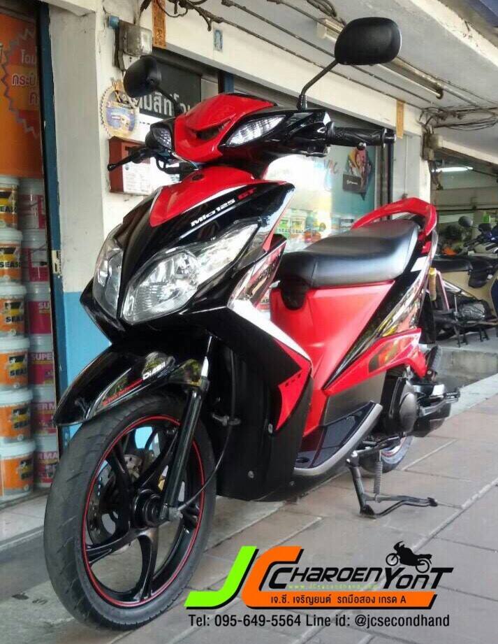 YAMAHA MIO125 รถปี 55 รถบ้านแท้ เครื่องเดิมดี ล้อแม็ค