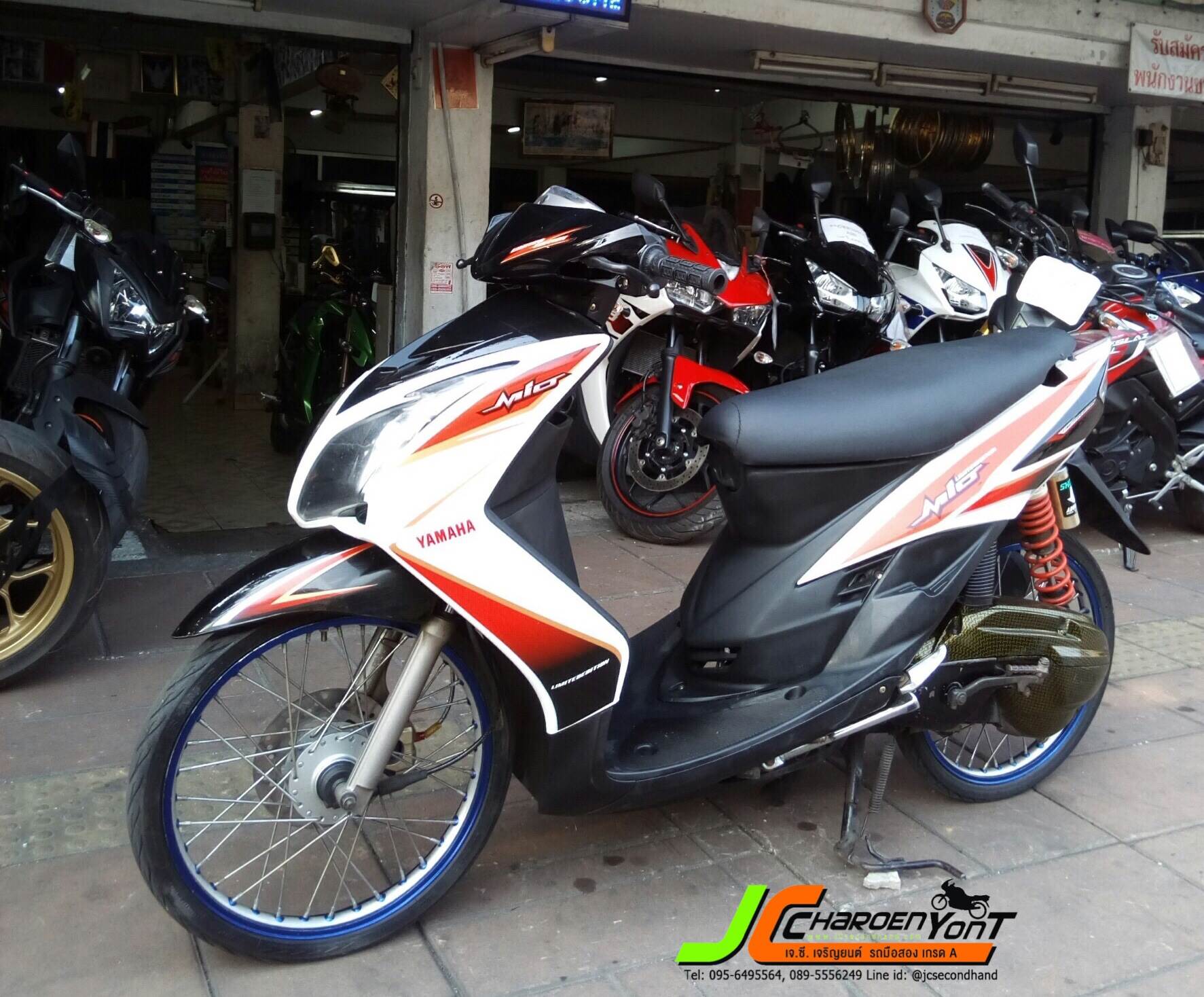 "แนวนี้วัยรุ่นชอบ" Yamaha Mio2ตา-แท้ จดทะเบียนปลายปี52 "รถบ้านมือเดียว" เครื่องดีสีสวยลาย limited สตาร์ทไม่ยาก