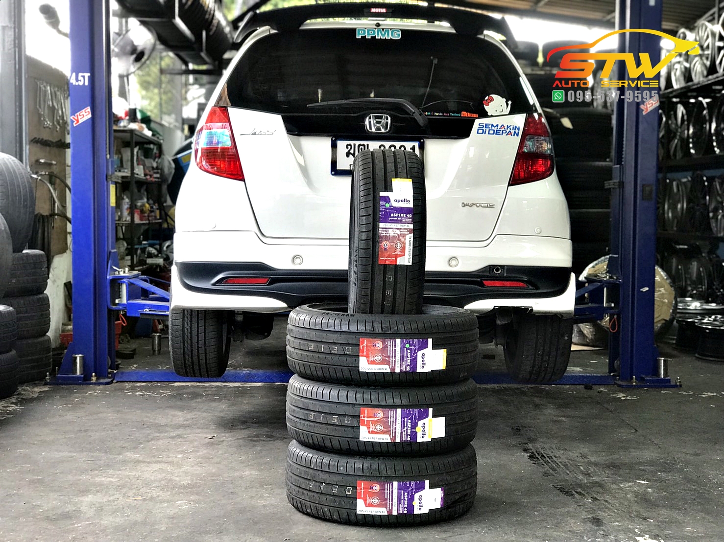 ยาง APOLLO Aspire 4G 205/45 R17