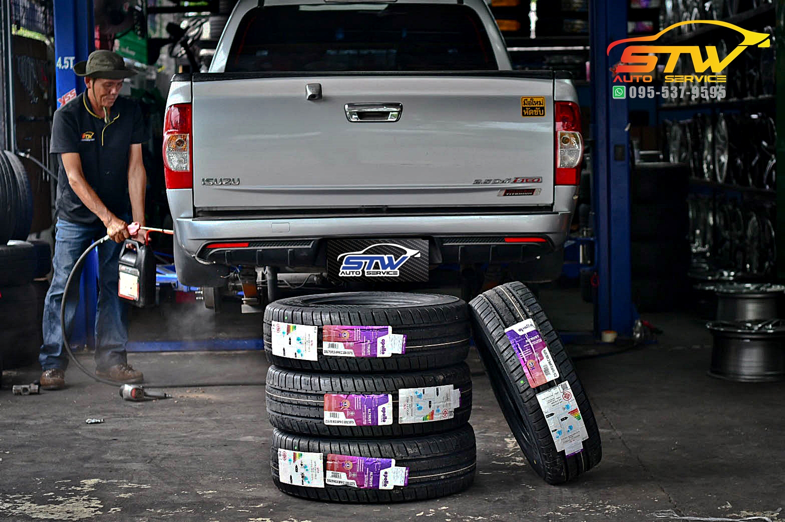 ยางใหม่ APOLLO Altrust 215/70R15 109/107S