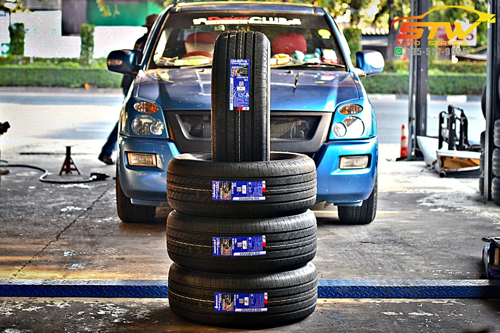 ยางใหม่ BRIDGESTONE Turanza T005A 225/55R16 95V