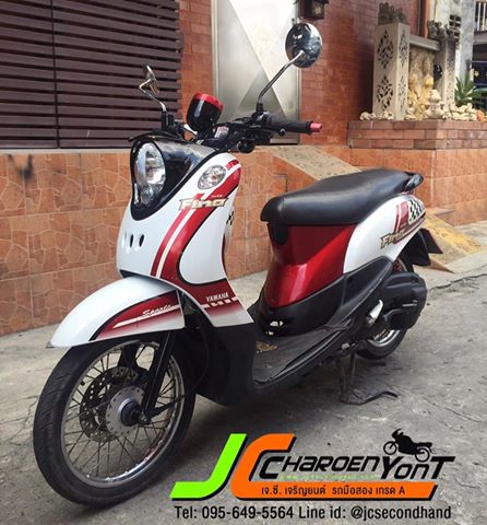 yamaha Fino ปี54 (เกย์แยก) เครื่องดีเดิมๆ ไม่แกะ ชุดสีสวยแท้ทั้งคัน