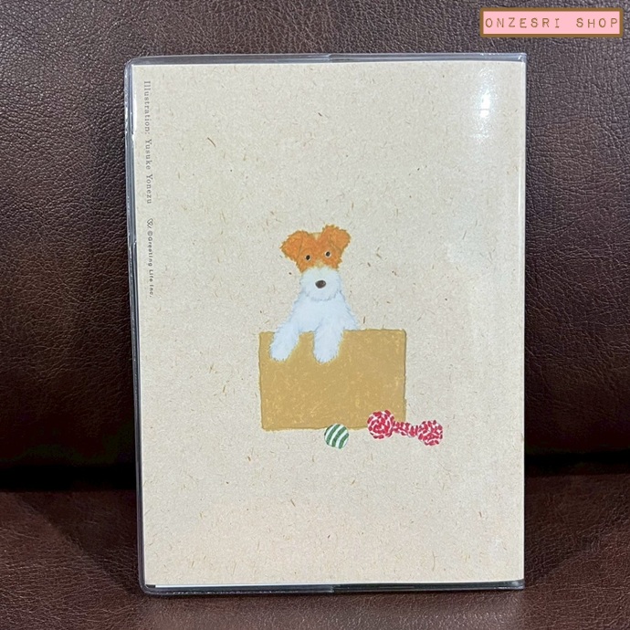 สมุด 2026 Schedule Book เล่มบาง A6 ลาย Yusuke Yonezu - Schnauzer Dog ขนาด 10.5 x 15.2 ซม. (48 หน้า) มีให้จดตั้งแต่เดือน 1/2026 - 12/2026 เป็นปฎิทินแบบ monthly