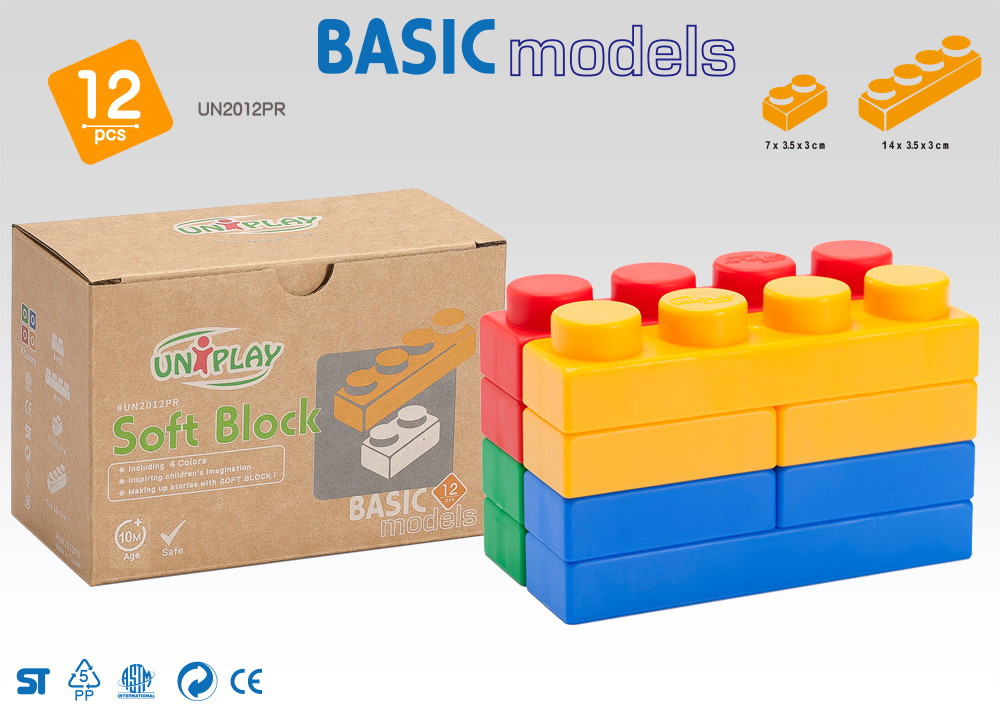 UNiPLAY รุ่น Basic Model จำนวน 12 ชิ้น (UN2012PR)