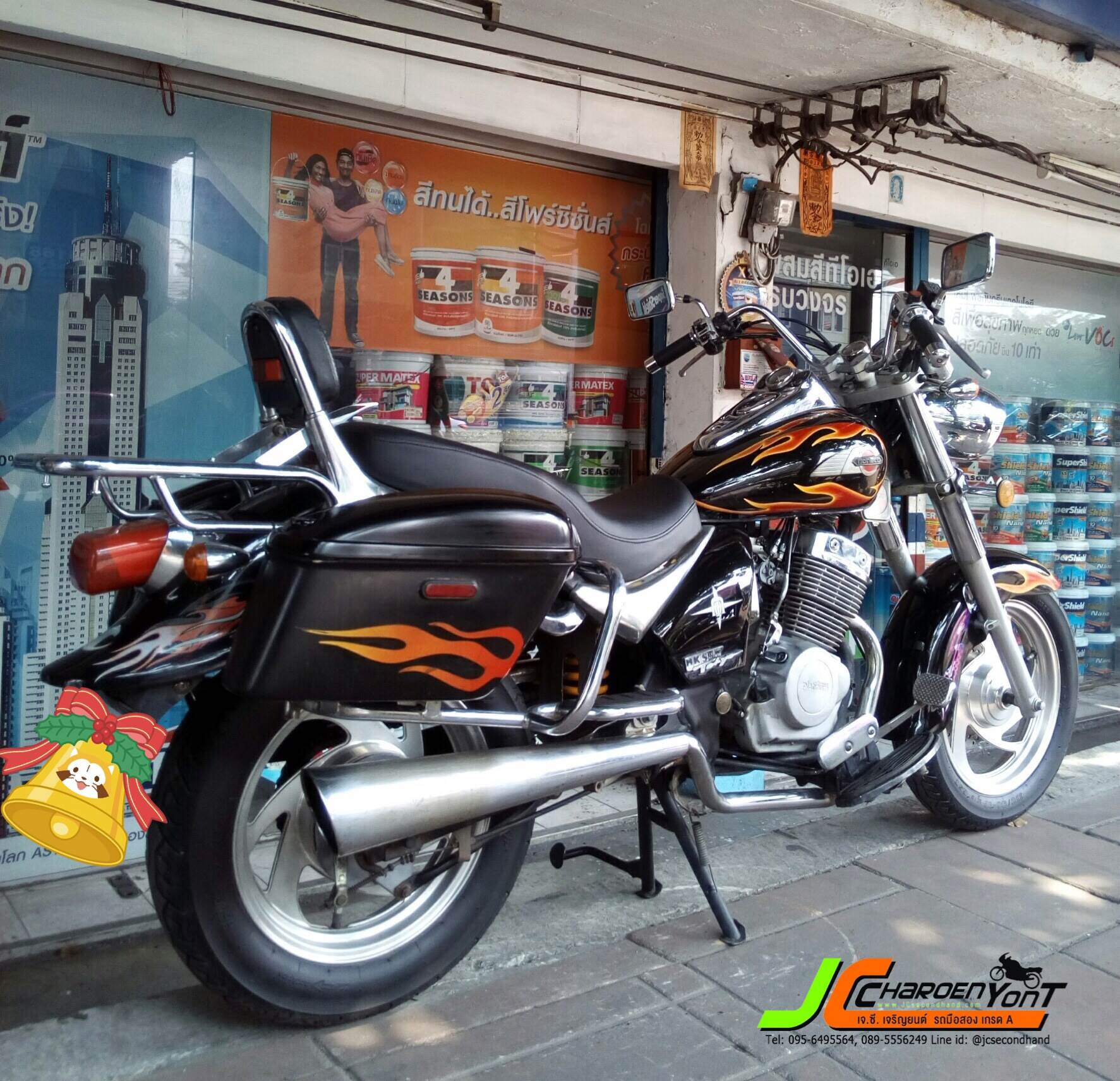 คุ้มโคตร!! CHOPPER 2 สูบ 250cc. กับ PLATINUM MONACO-250 จดทะเบียนกลางปี 54 สภาพสวยพร้อมชุดแต่ง ตัวรถสมบูรณ์มาก เครื่อง2สูบแน่นๆ สตารทมือระบบคาร์บูเรตอร์เสียงเร้าใจ