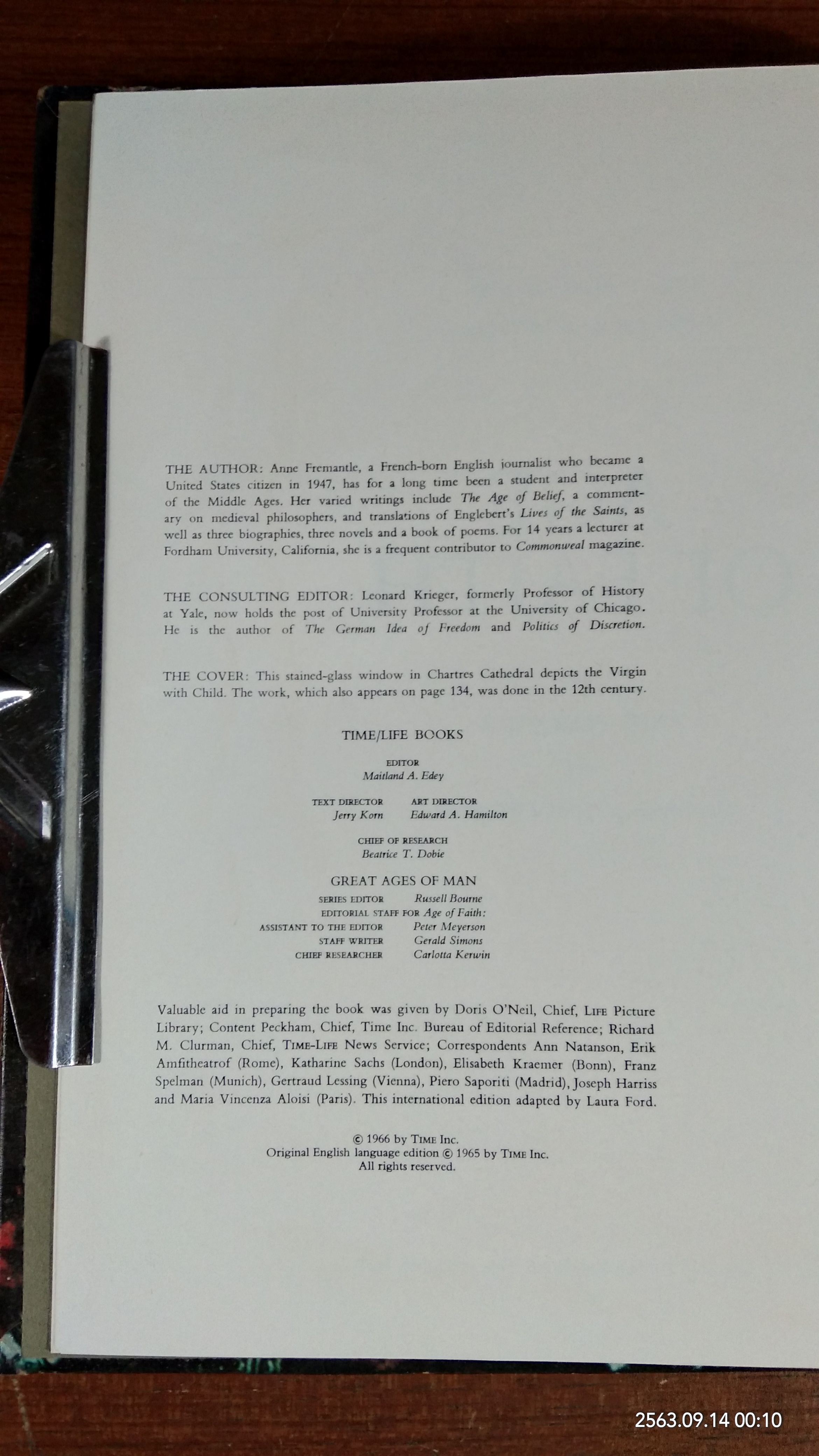 GREAT AGES OF MAN : AGE OF FAITH