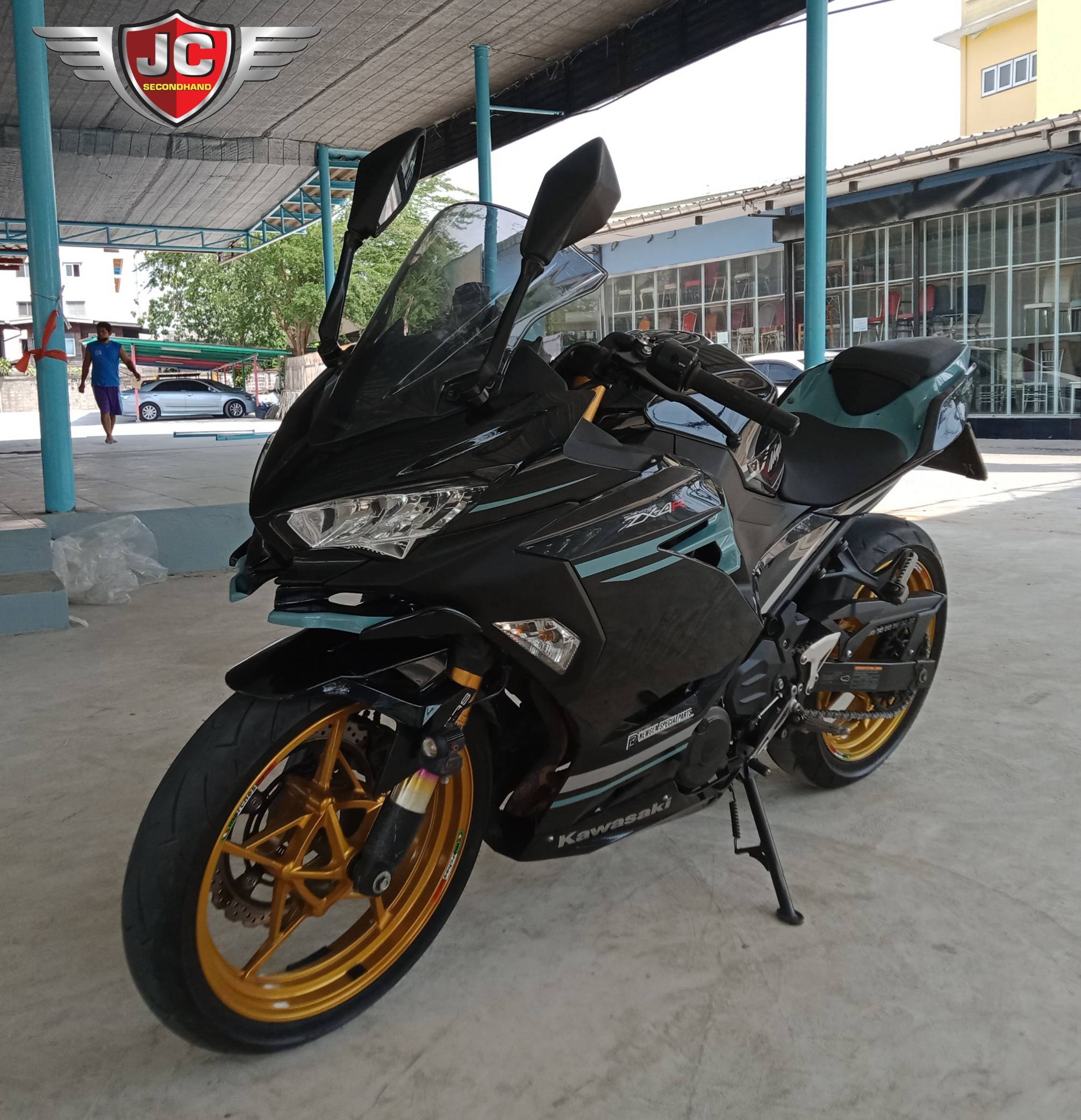 นินจาฮาโตริ อ่ะ ไม่ช่าย ‼️KAWASAKI รุ่น NINJA400HG จดปี 2020 (รหัสสินค้า#4757) ✨รถบ้านแท้มือเดียว เครื่องเดิม ชุดสีแท้ทั้งคัน