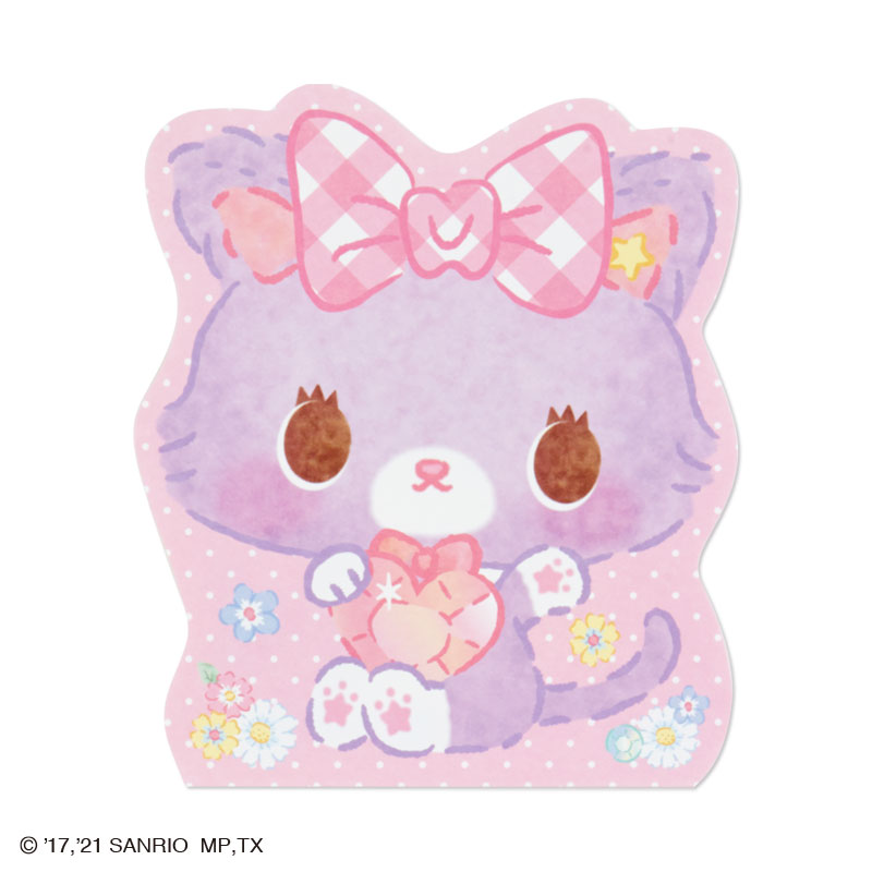 การ์ดเปล่า Sanrio & Seal Card แบบ Mewkledreamy สามารถเขียนด้านในได้ มีสติกเกอร์น่ารักให้แปะได้ 1 แผ่น มาพร้อมซองลายน่ารักเข้ากัน ขนาดประมาณ 14.8 x 11.9 ซม.