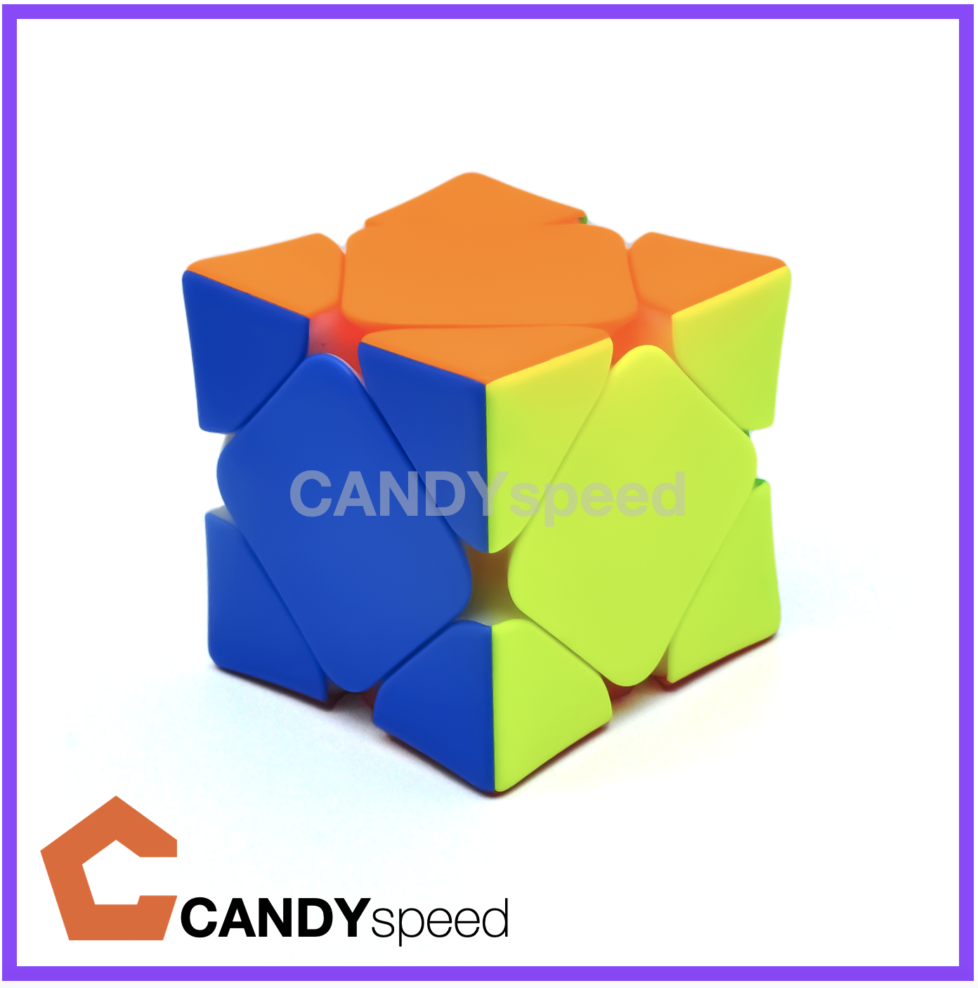 รูบิค Cube Qiyi X-Man Wingy V2 Magnetic Skewb Concave | By CANDYspeed