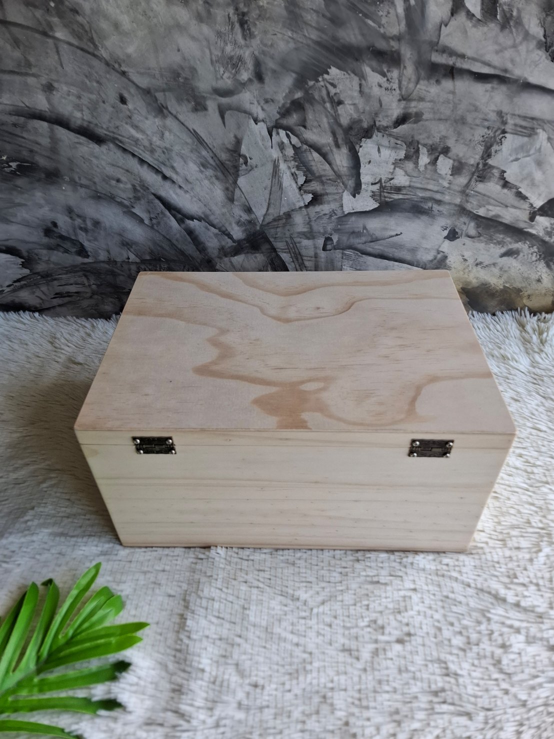 กล่องไม้แบบฝาล็อค