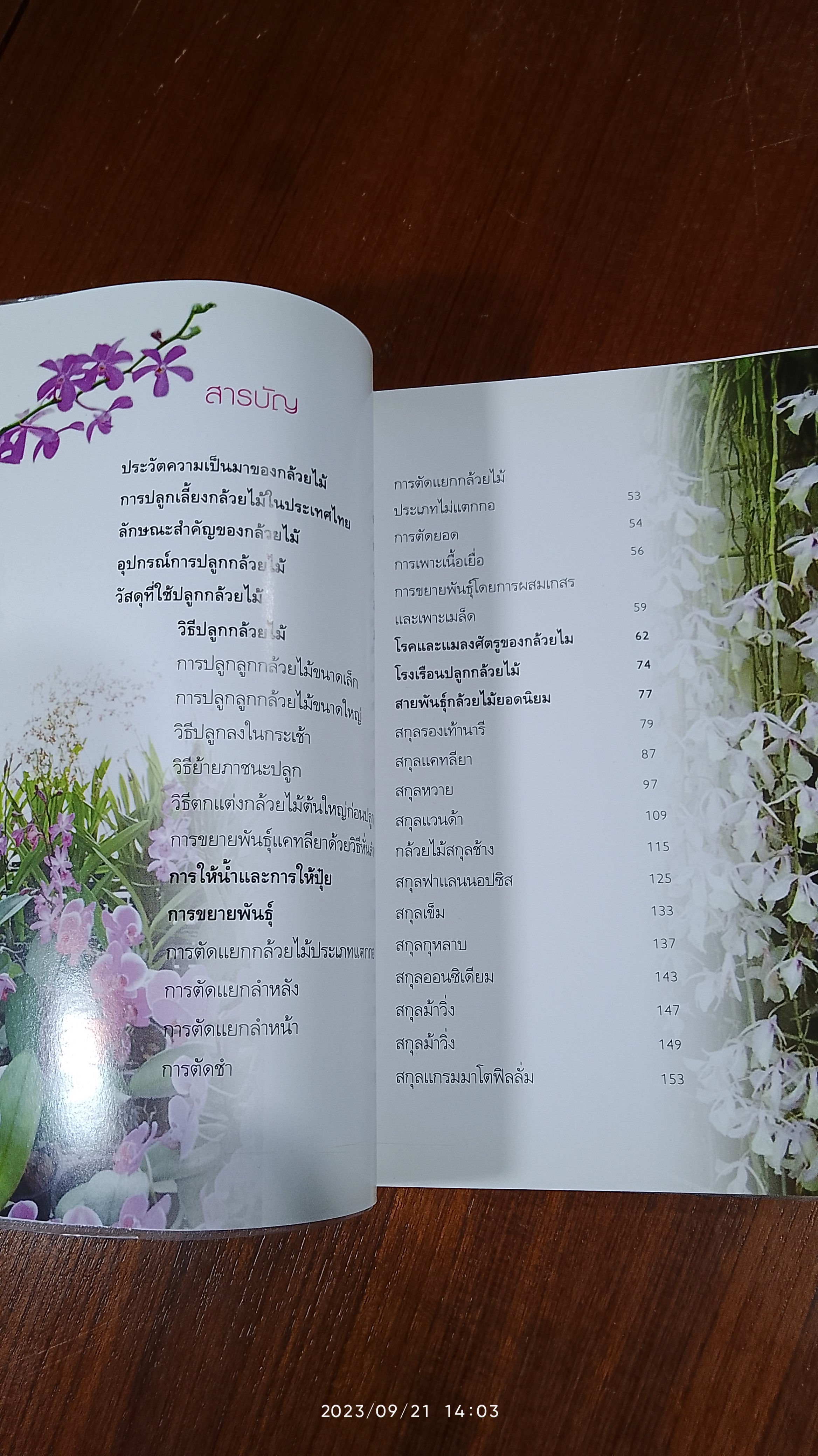 คู่มือหัดปลูกกล้วยไม้ / เพชรทวีปัญญา