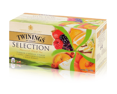 ชาทไวนิ่งส์ เฟลเวอร์แบล็คที ซีเล็คชั่น 2 TWININGS Flavoured Black Tea Selection 2
