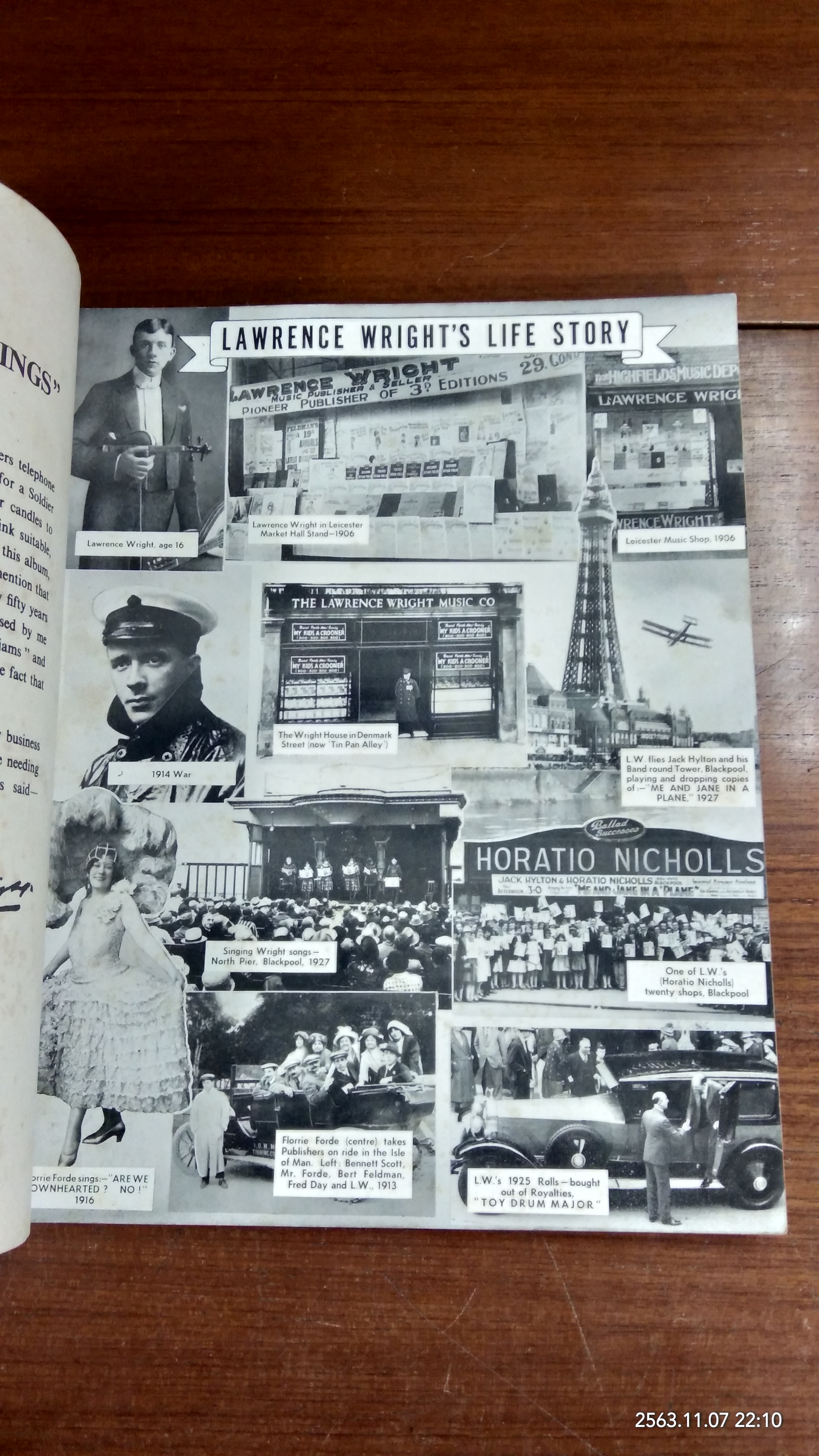 LAWRENCE WRIGHT - SONGS THE WORLD SINGS - Volume.1