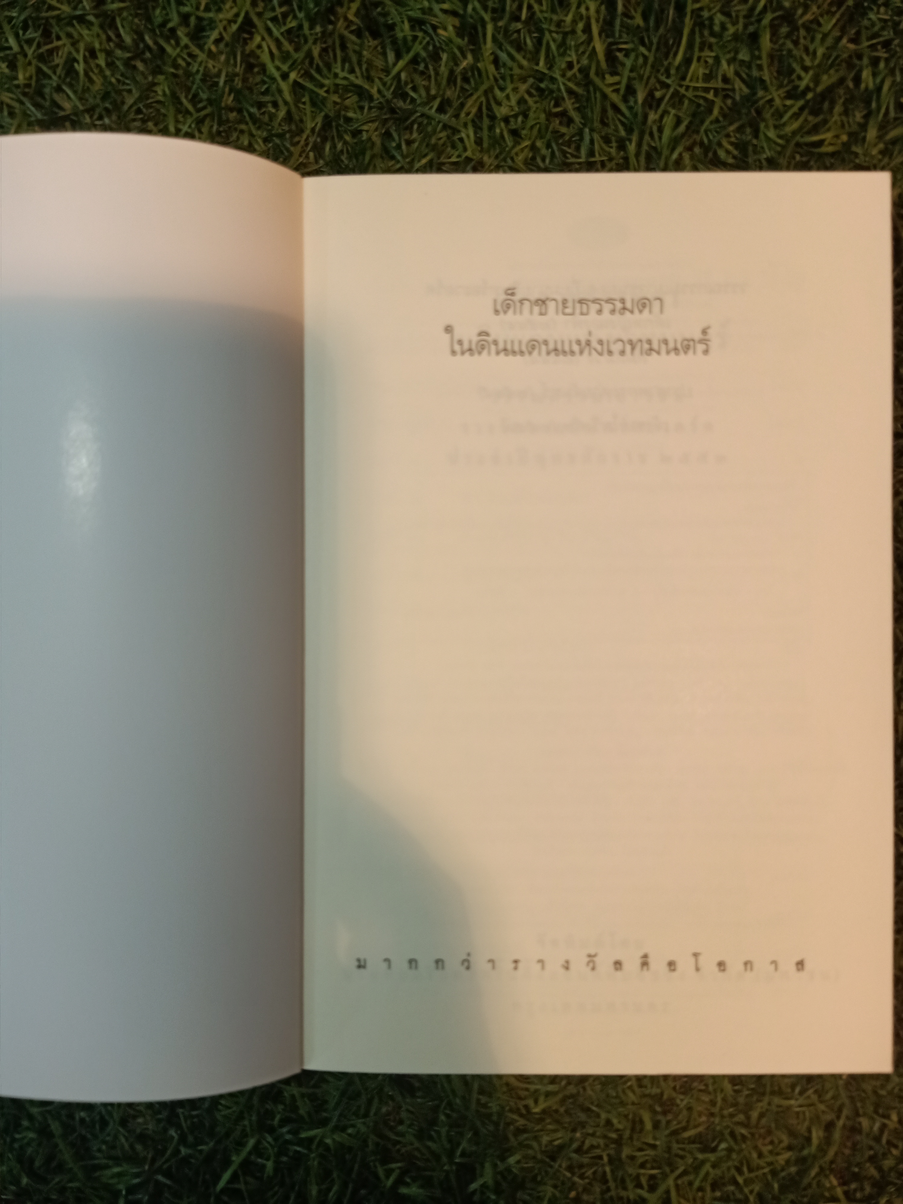 เด็กชายธรรมดาในดินแดนแห่งเวทมนต์ / สาคร พูลสุข