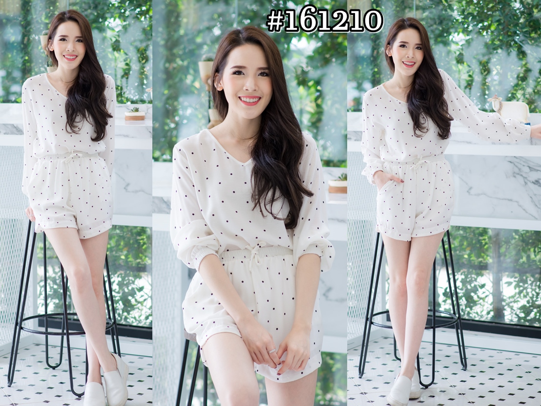 Muji Top & Pants Set : เซทเสื้อ & กางเกง