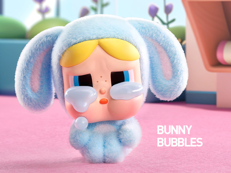 กล่องจุ่ม CRYBABY × Powerpuff Girls Series Figures ของแท้จากช็อป POP MART Shanghai