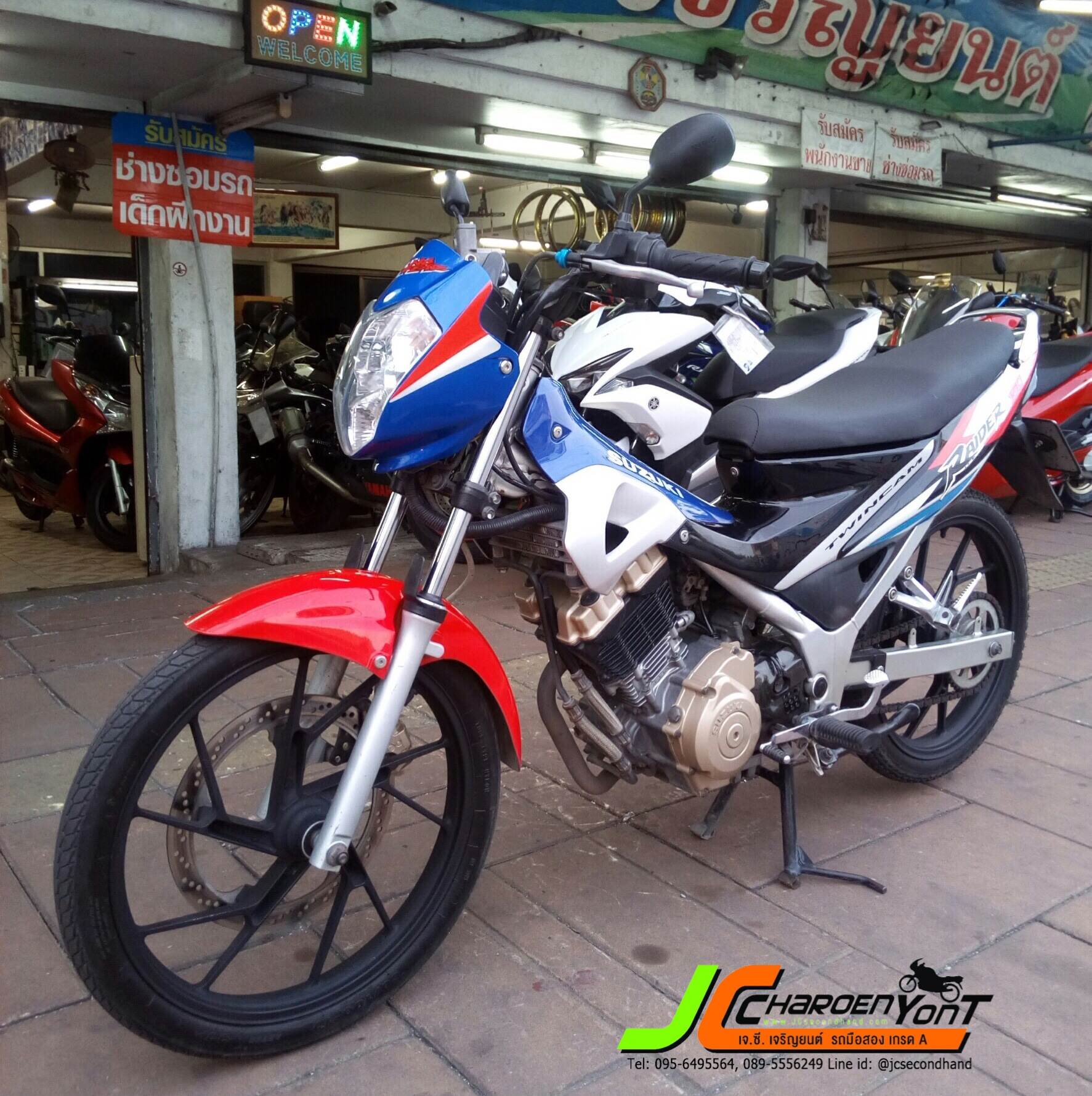 "รถบ้านแท้สภาพหาตัวจับยาก" SUZUKI RAIDER150 จดทะเบียนกลางปี 47 รถสวยดูดีมีสเน่ห์ มีดีืี่เครื่อง ทั้งแน่นทั้งเดิม