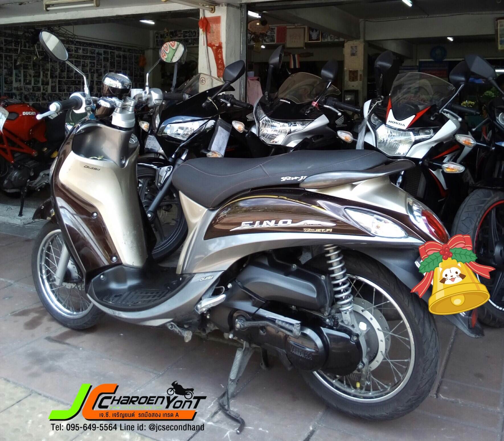 โปรใหม่ได้ทั่วกรุงเทพและปริมณฑล ดาวน์เริ่มต้นเพียง 4,900 เท่านั้น สำหรับคันนี้ Yamaha Fino Premium หัวฉีด YM-jet จดทะเบียนปี 58 เป็นรถมือเดียวสภาพเดิมไม่มีแต่ง เครื่องดีเดิมมากๆ ไม่เคยแกะ