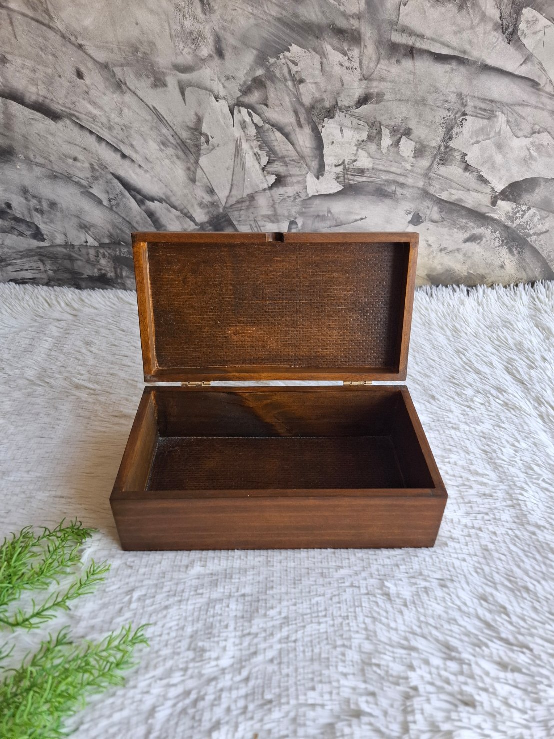 กล่องไม้สไตล์วินเทจ