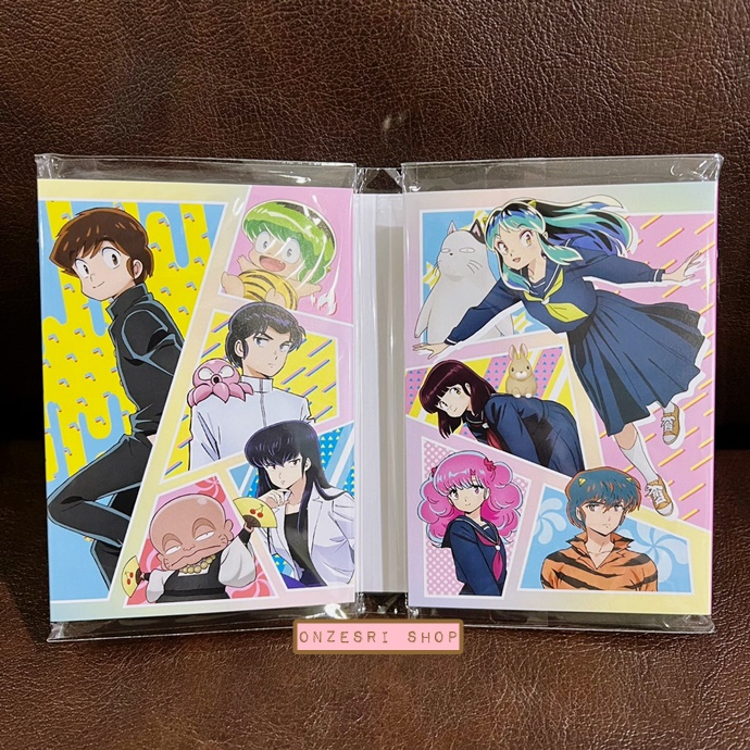 กระดาษโน้ต Memo แบบเล่มลาย URUSEI YATSURA ลามู สาวน้อยจากต่างดาว ขนาด 7.7 x 10.8 x 1.2 ซม. กระดาษมี 4 ลาย รวม 80 แผ่น