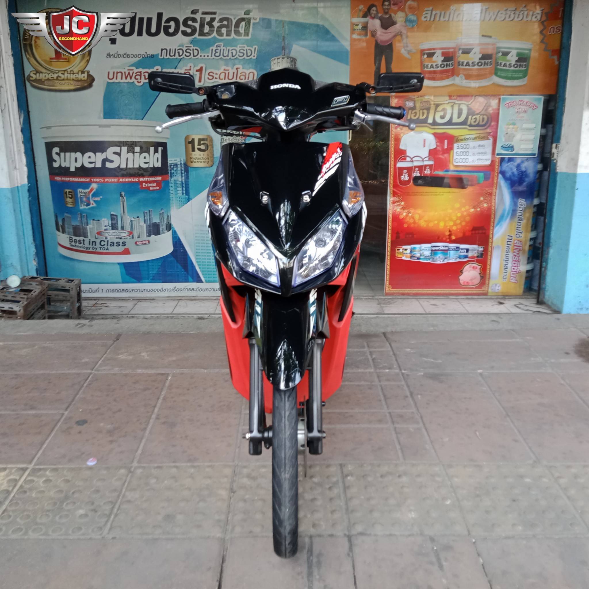 เข้าใหม่อีกคัน "รถบ้านมือเดียว" HONDA CLICK110I combi brake จดทะเบียนปี54 ตัวไมล์ขาวแล้ว เครื่องดีเดิมๆ ชุดสีสวยแท้ทั้งคัน ตำหนิน้อยมาก