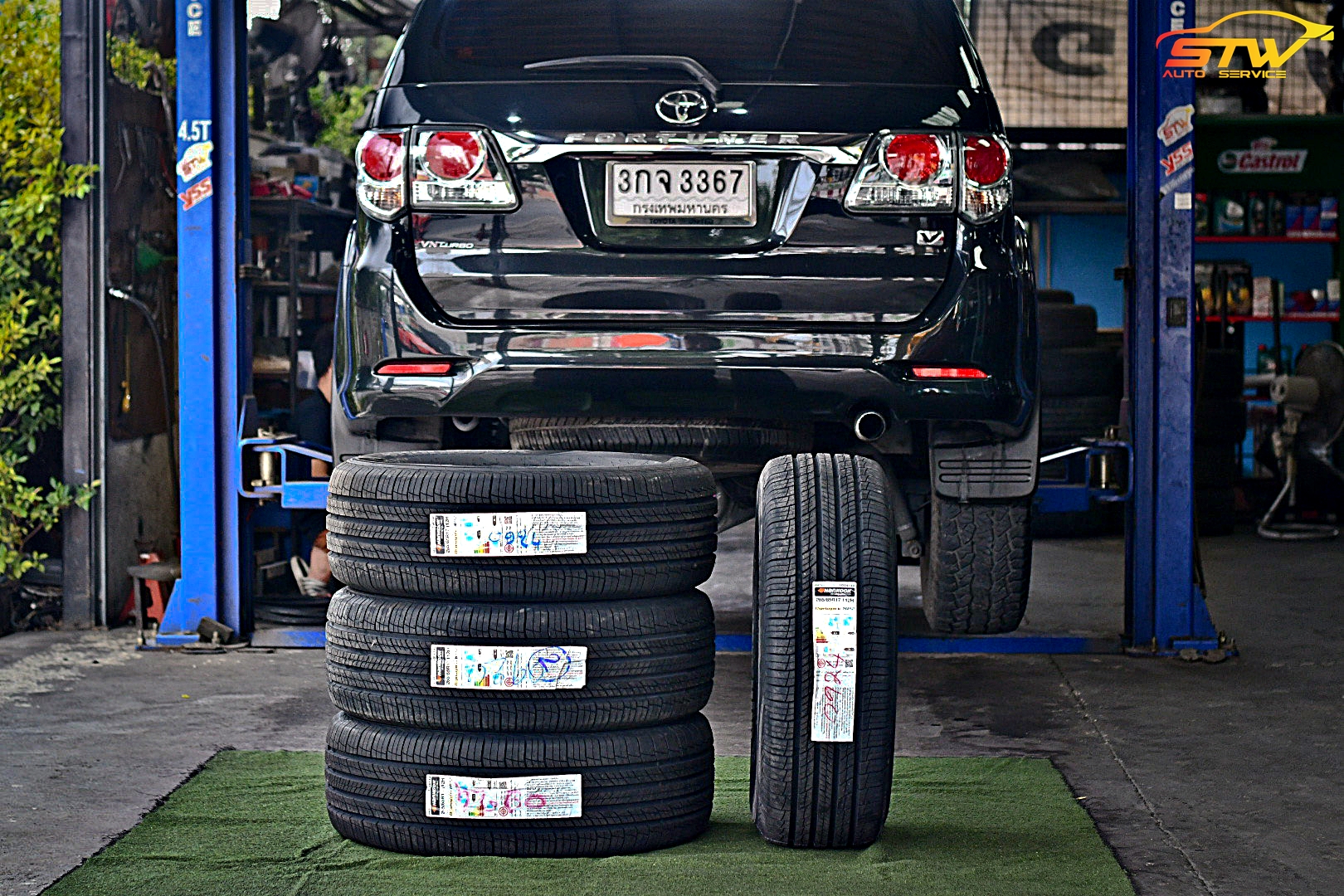 ยาง HANKOOK Dynapro HP2 (RA33) 265/65R17 112H ติดตั้งใส่ TOYOTA FORTUNER